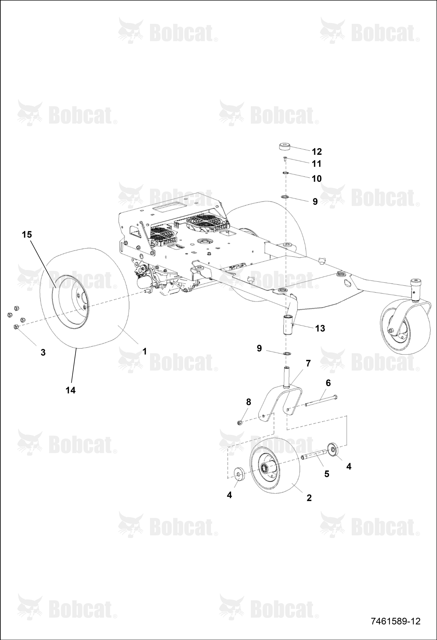 Spanner Caster Wheel