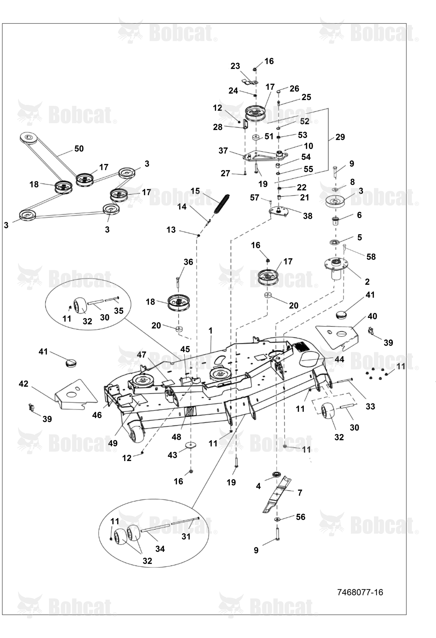 S-Spindle Kit,5000/6000/7000