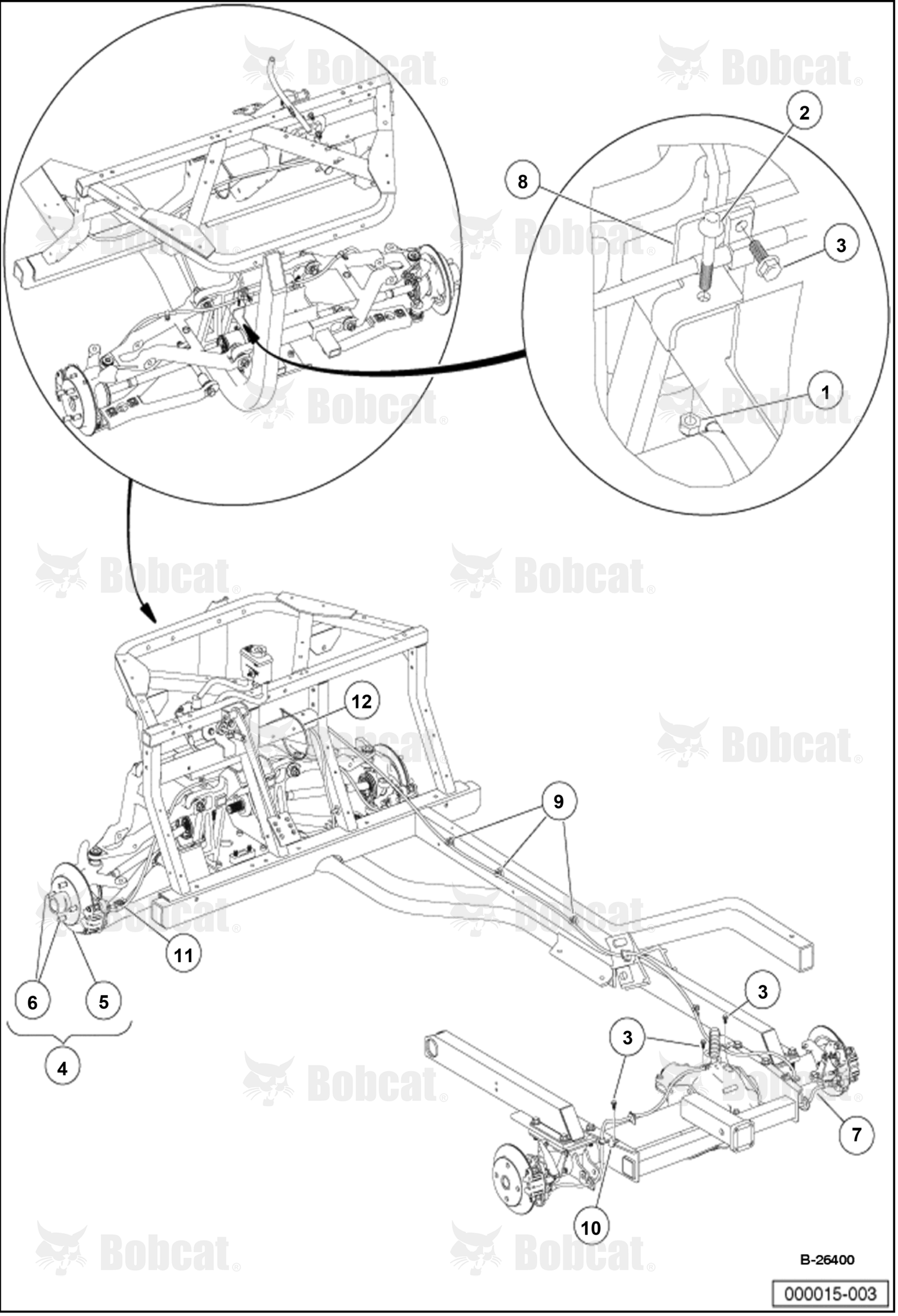 Brakeline, Front