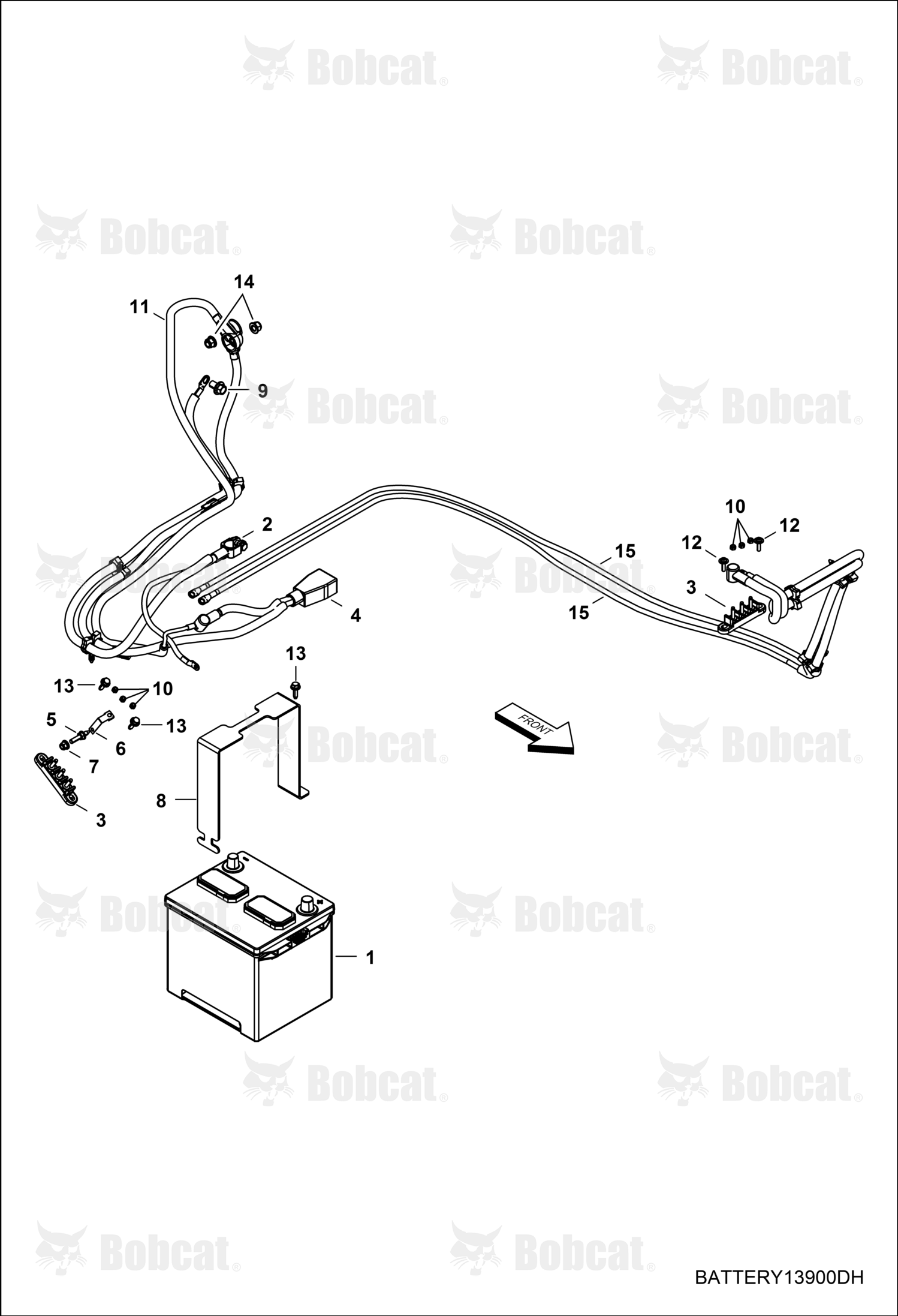 Bracket Battery