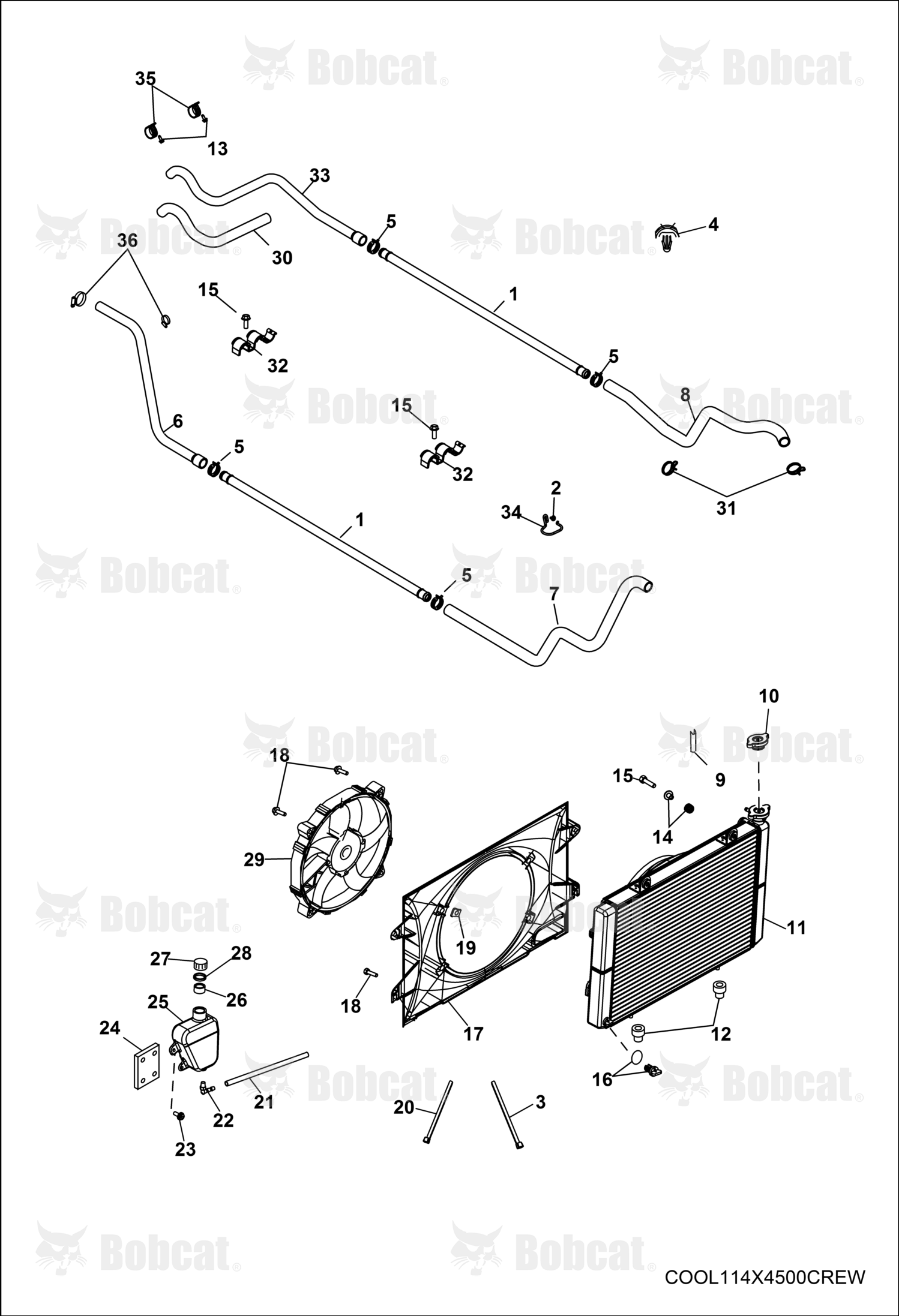 Valve, Plastic Rad/Cooler Drain