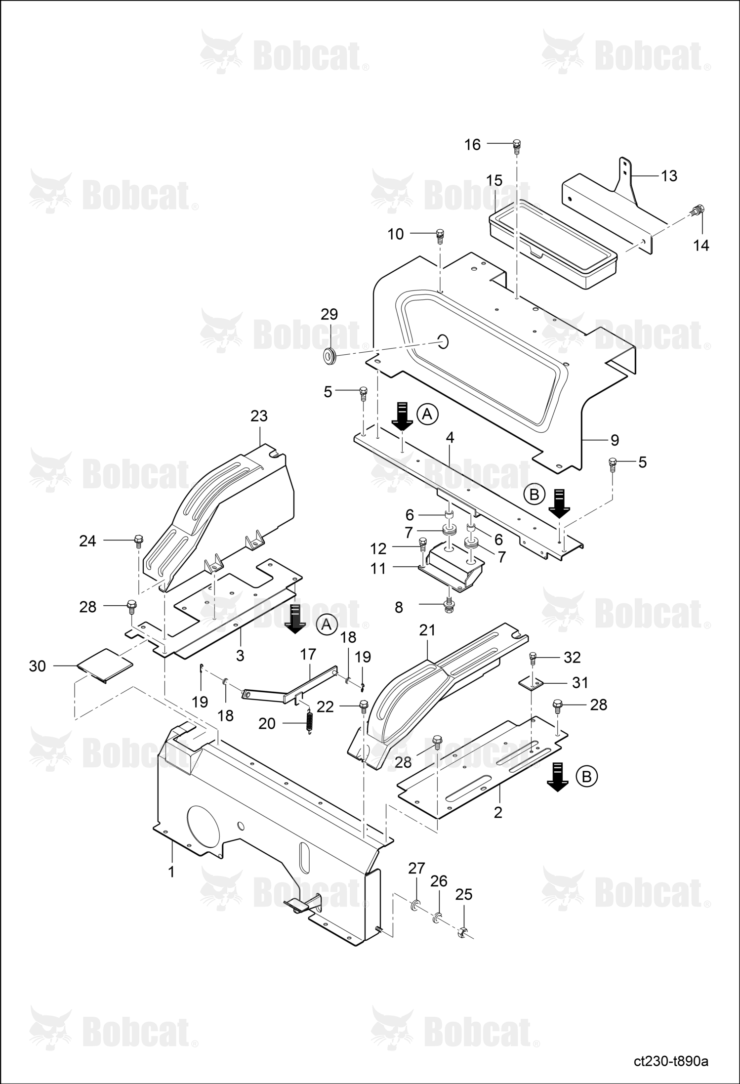 Support, Seat Floor