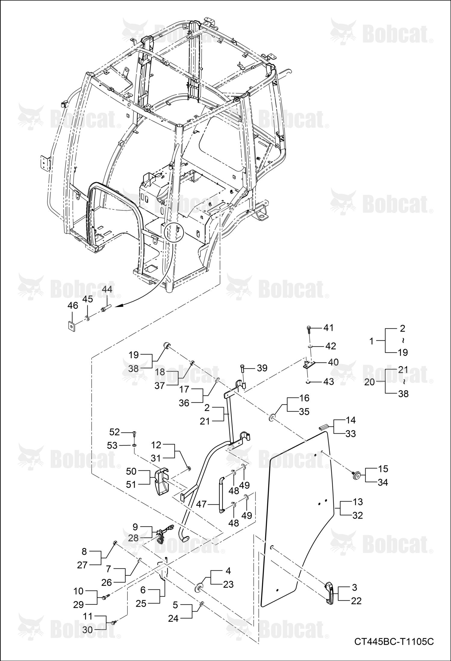 Window, Door Cab