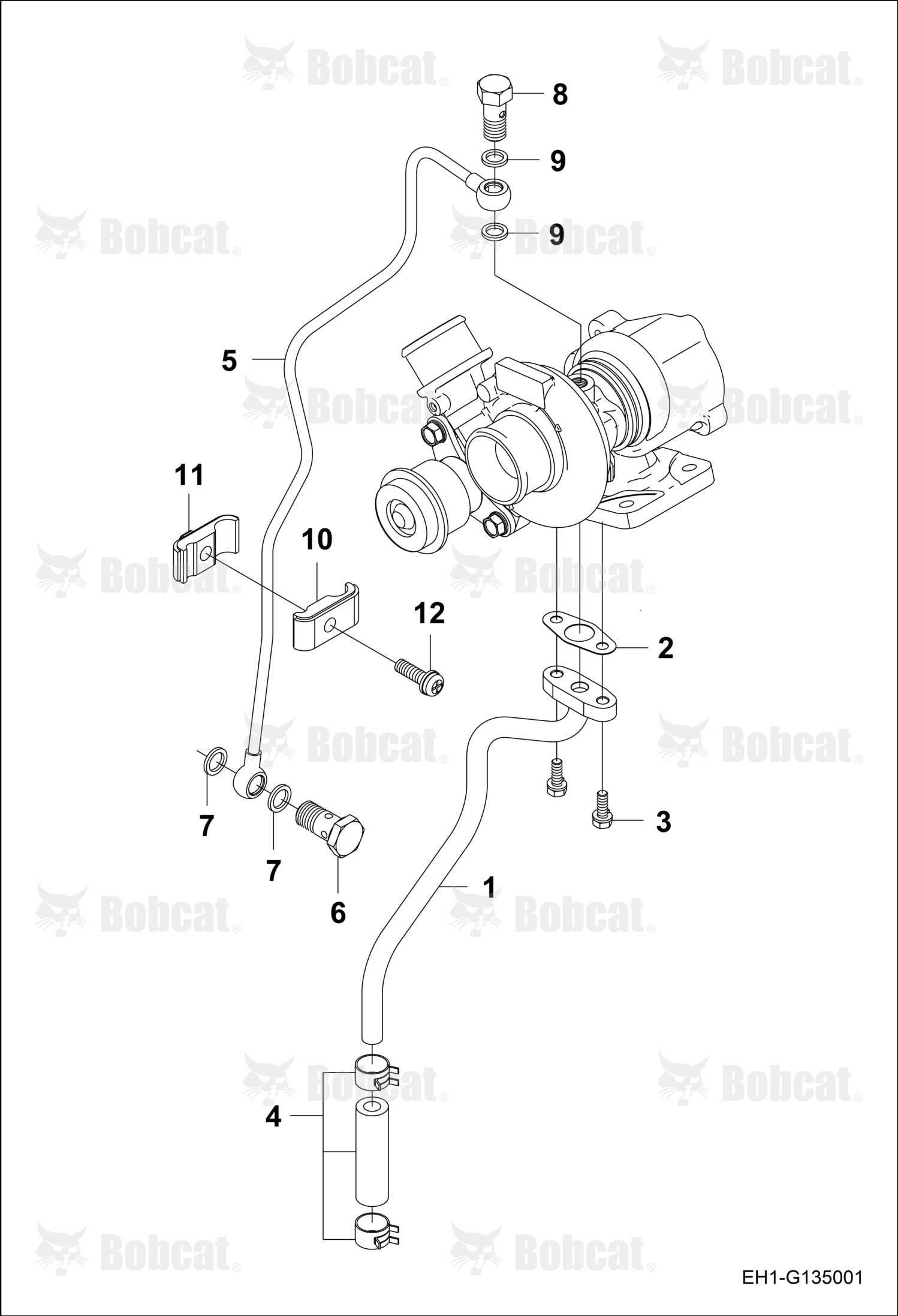 Pipe Oil Drain Assembly