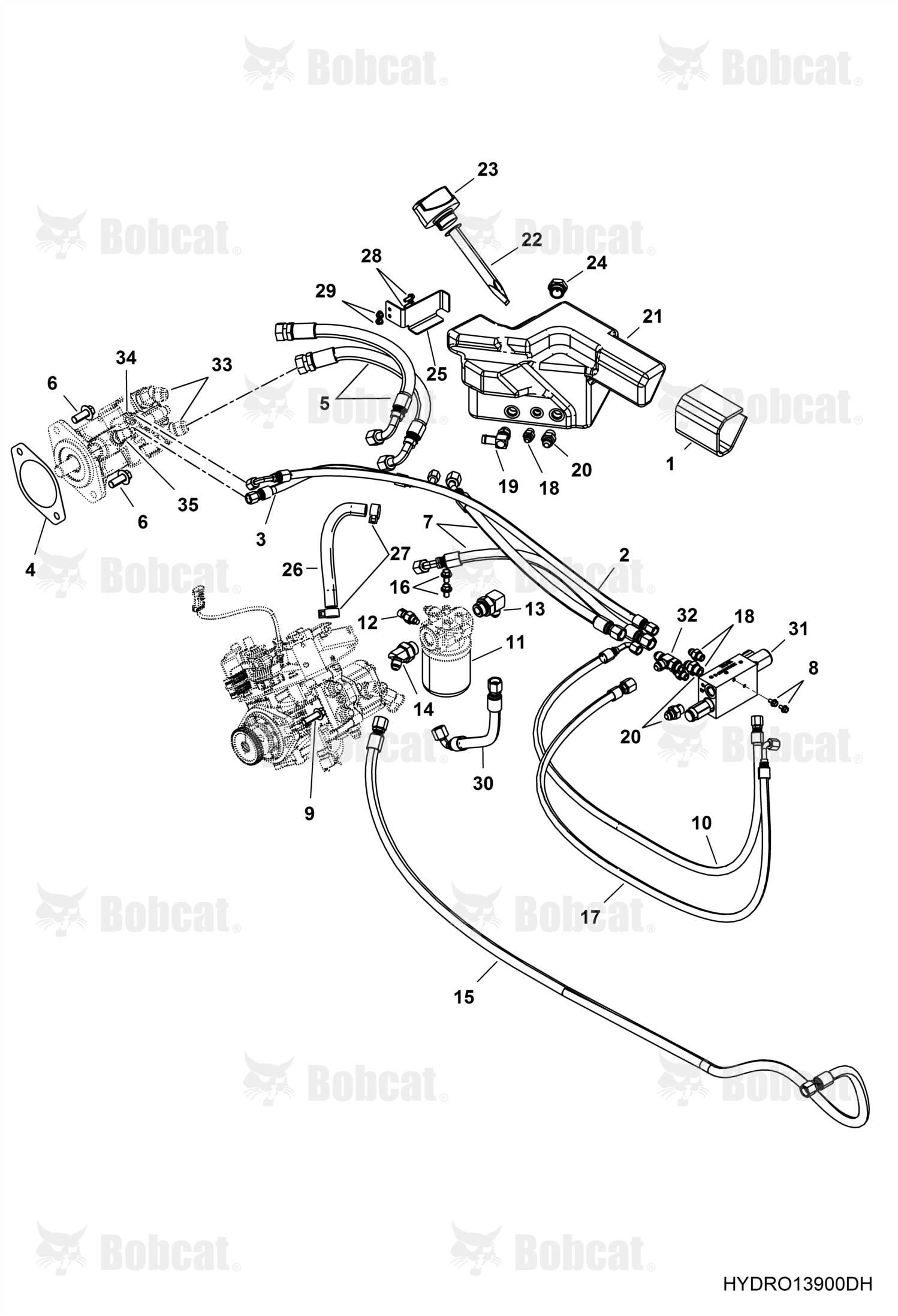 Ftg Hydraulic 45 Elbow