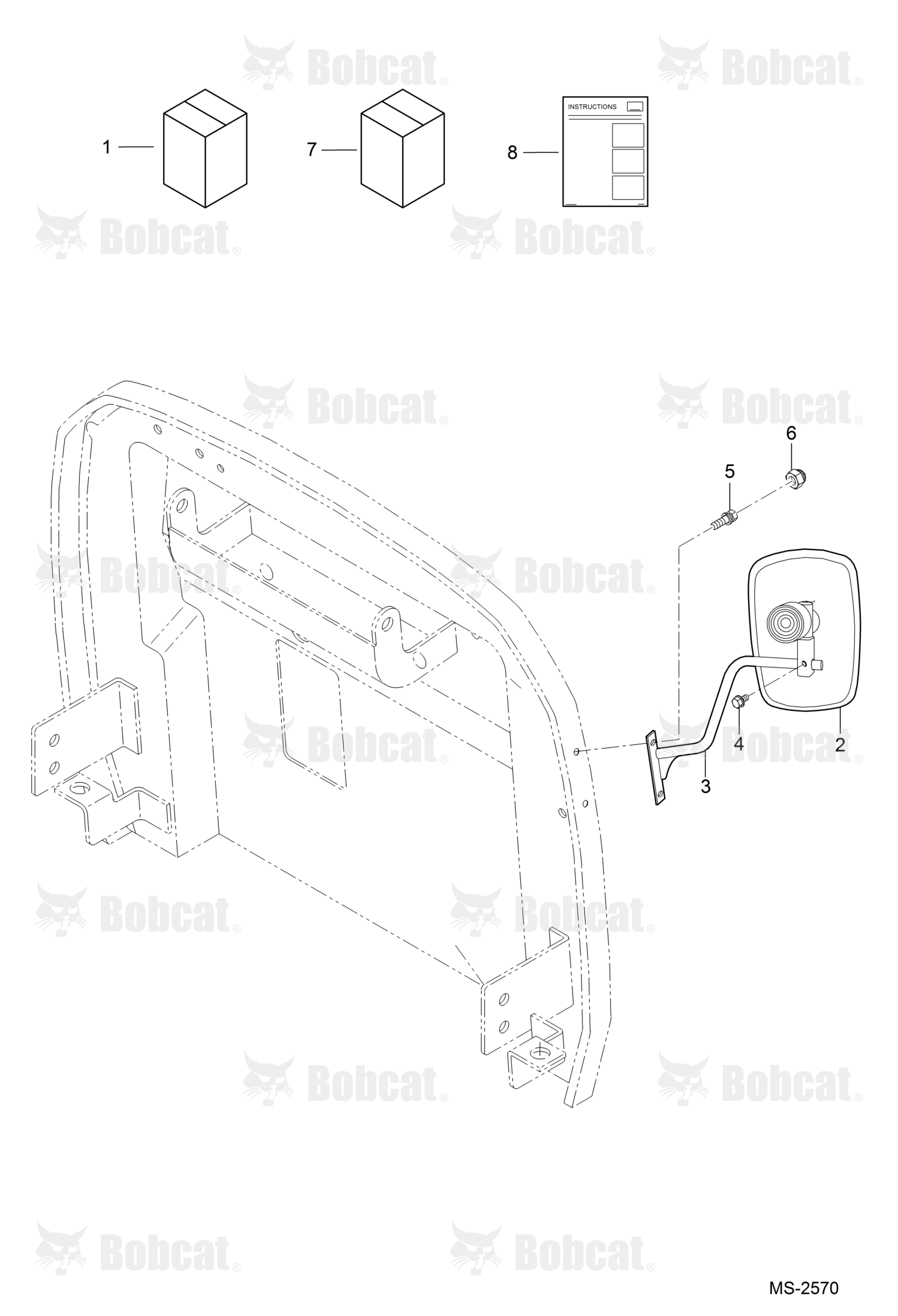 Bar Back Mirror