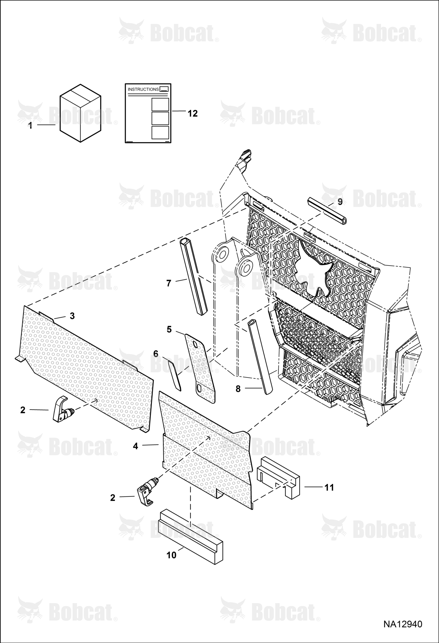 Support Seal Left Hand