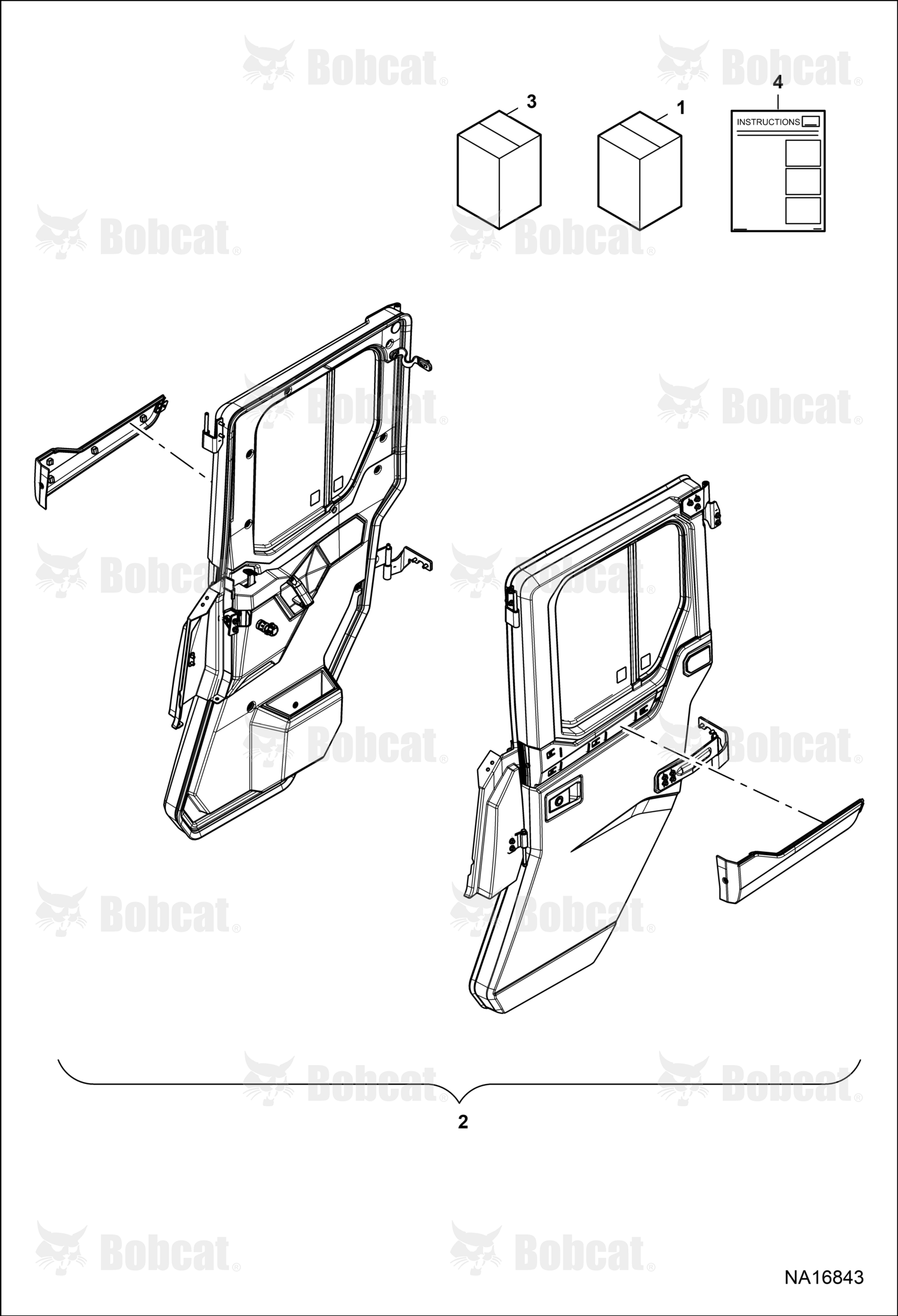 Accessory Crank Door Rear