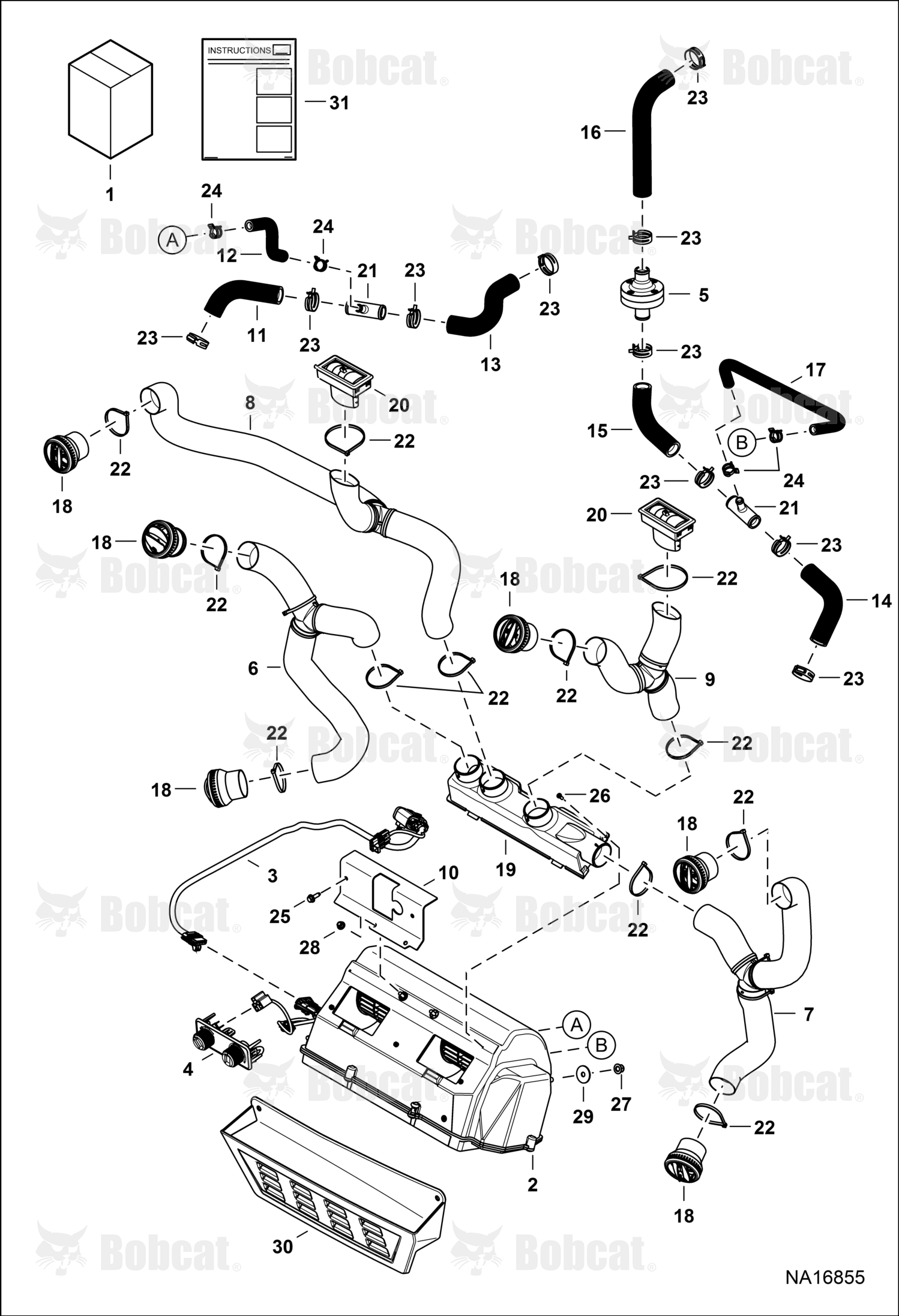 Accessory Heater Cab