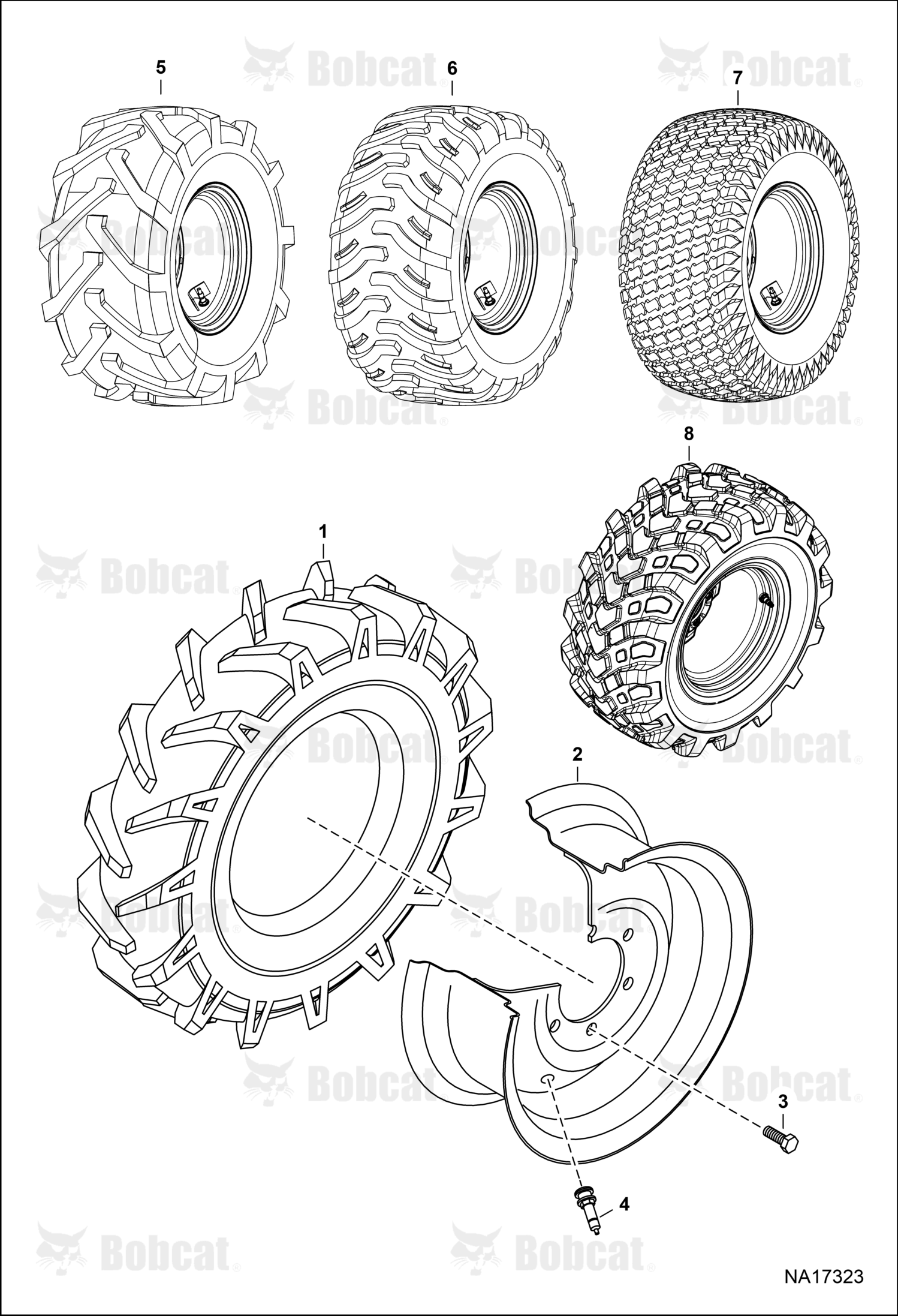 Tire Ag 26X12-12 4 Ply