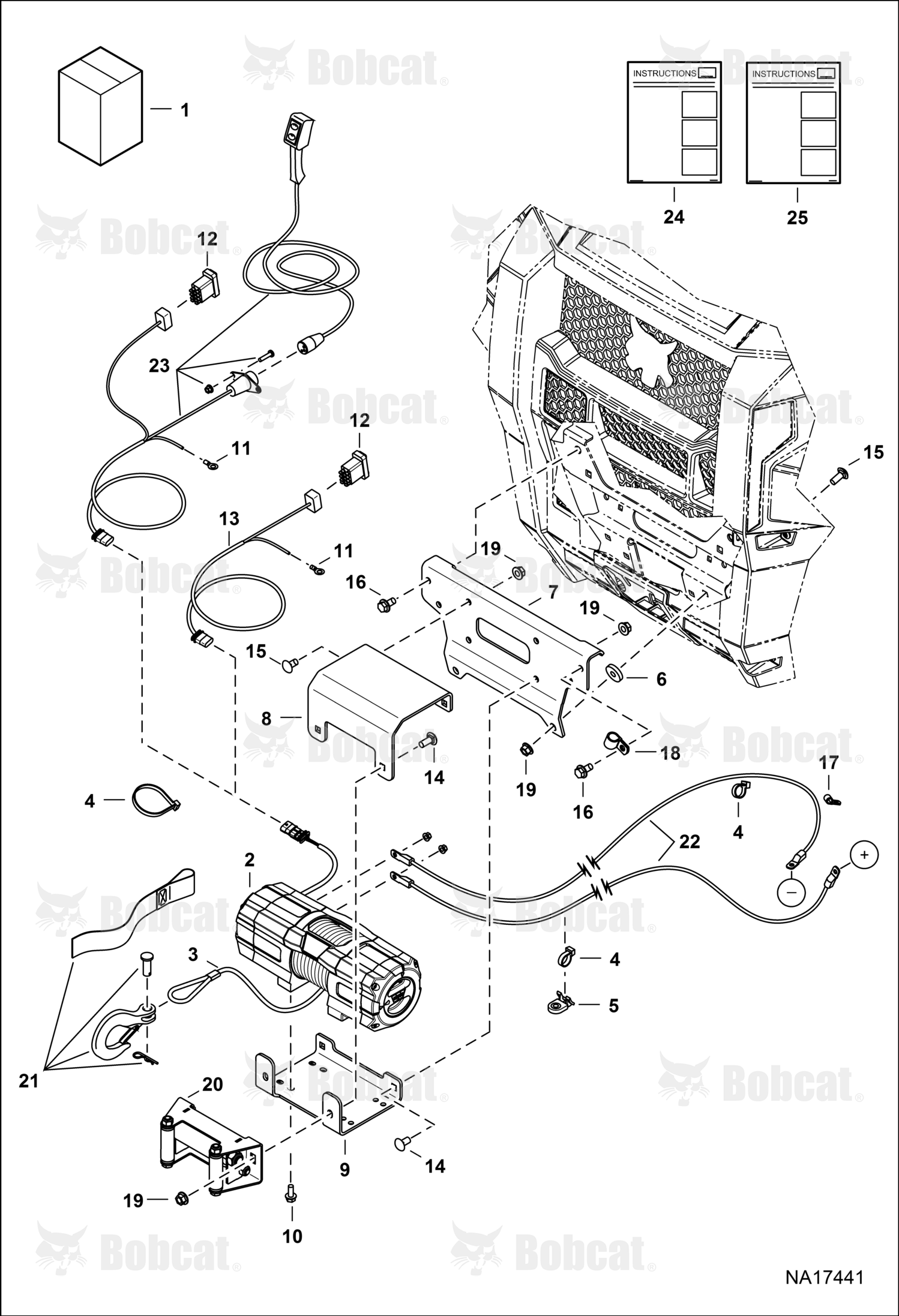 Winch 4500 Integrated
