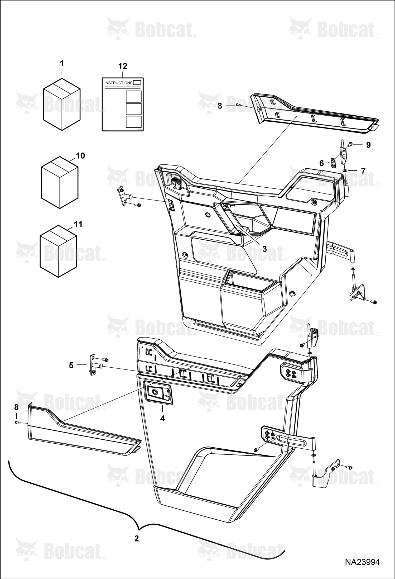 Accessory Door Half Front