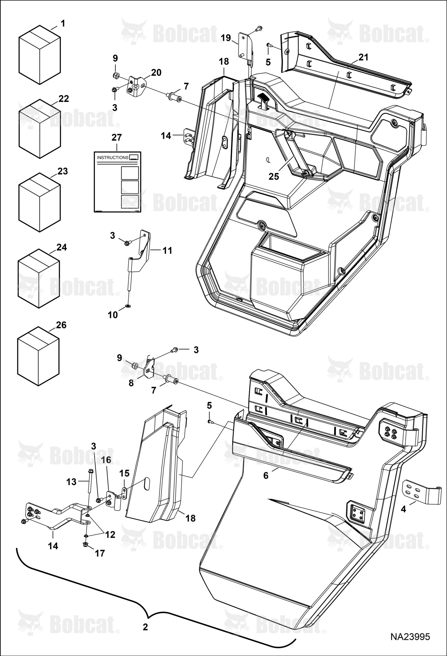 Accessory Door Half Rear