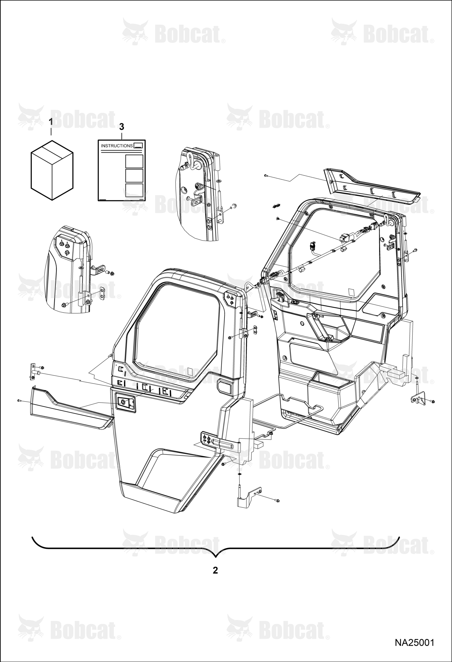 Accessory Door Power Front
