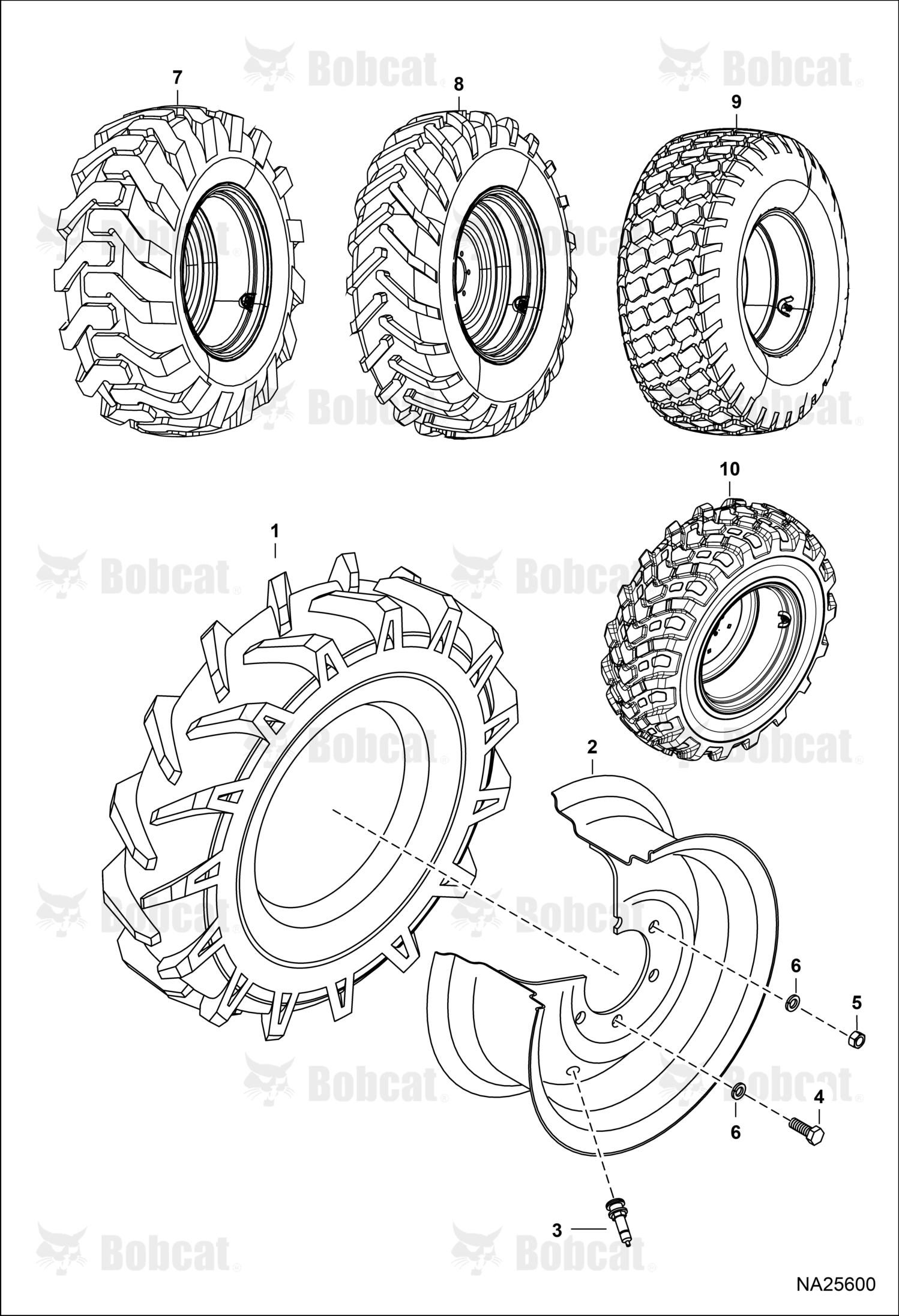 Tire Ag 13.6-24 8 Ply