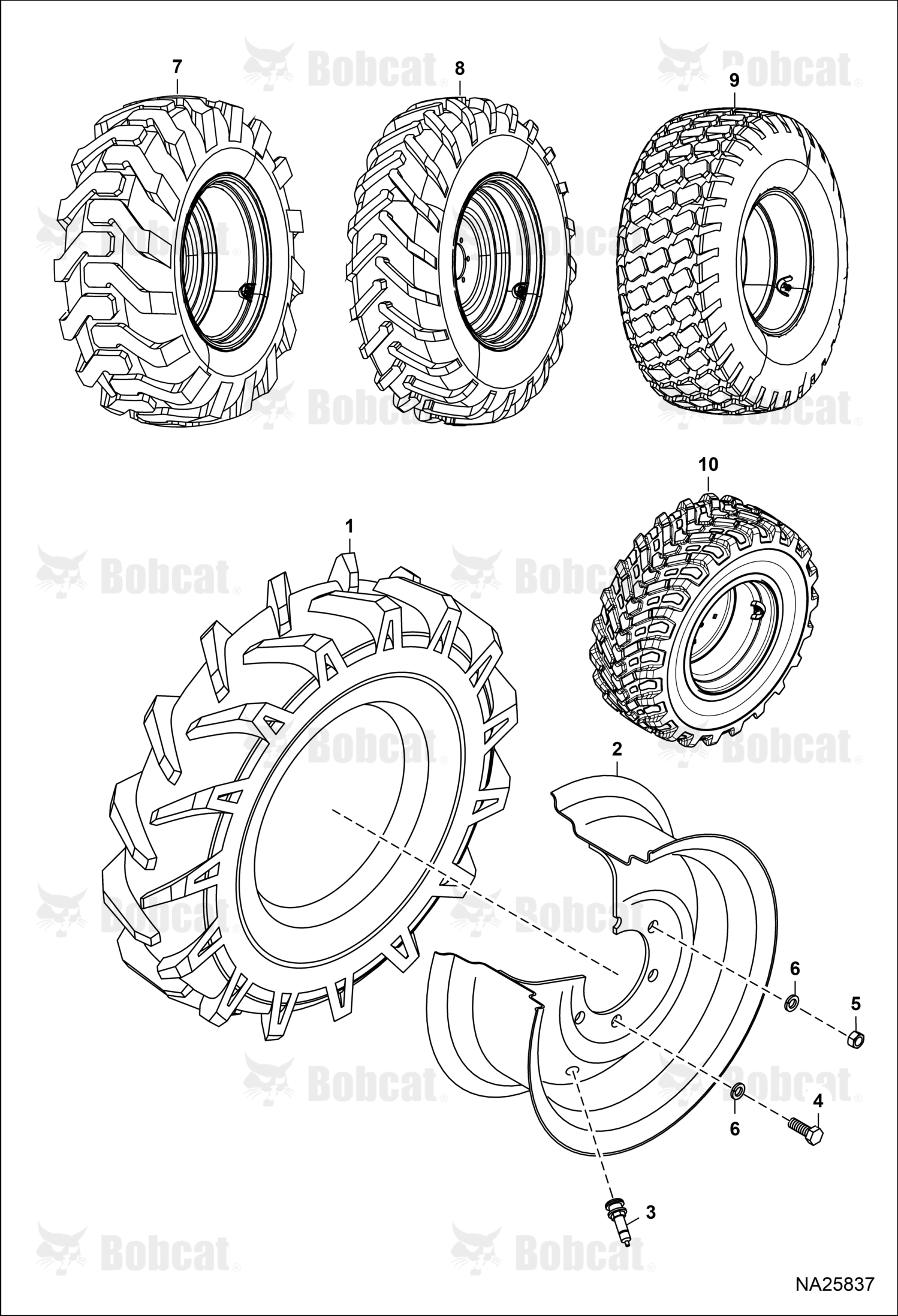 Tire Ag Rear 11.2 X 24 - 6 Ply