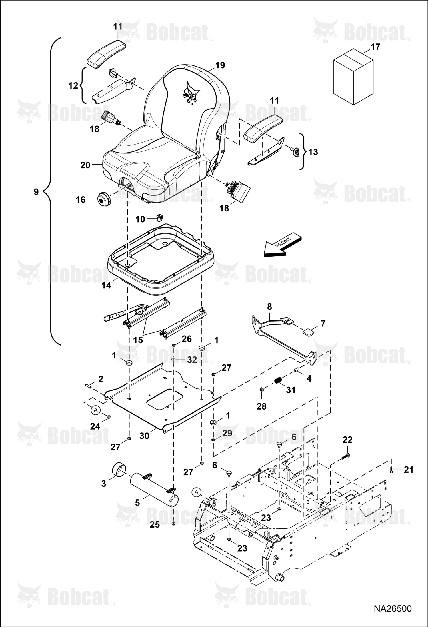 Bracket Seat
