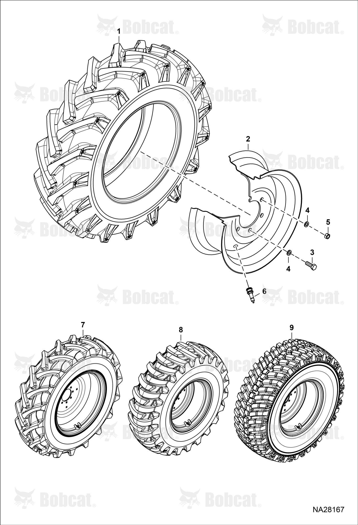 Tire 16.9-30 Ag