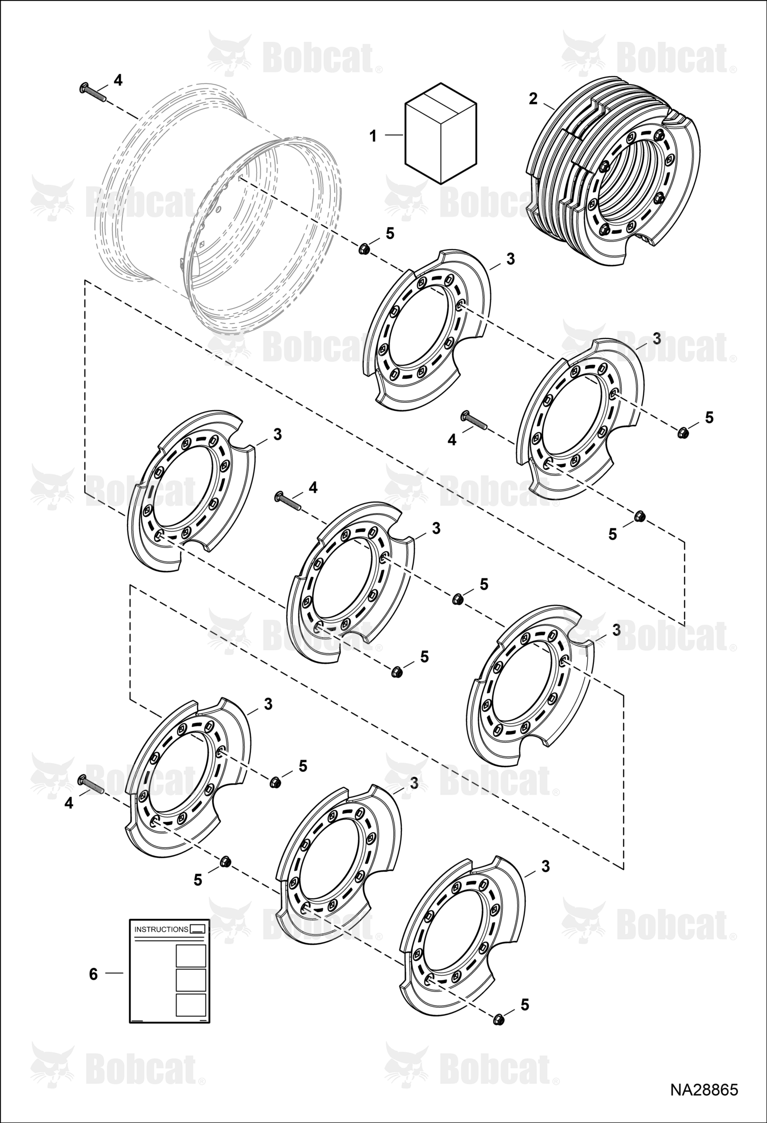 Kit Wheel Weight Ind Multi
