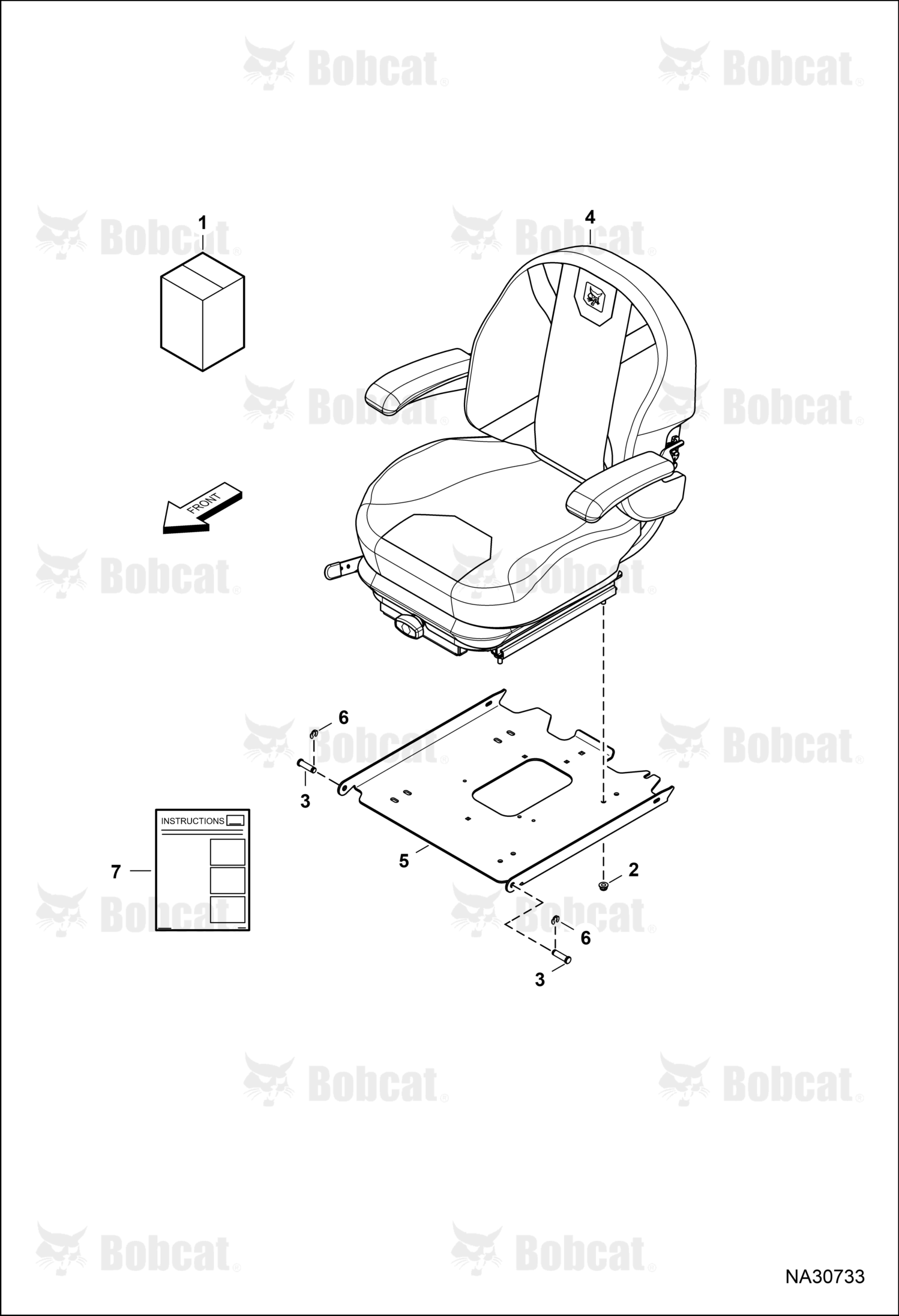 Kit Seat Tee Susp 2000