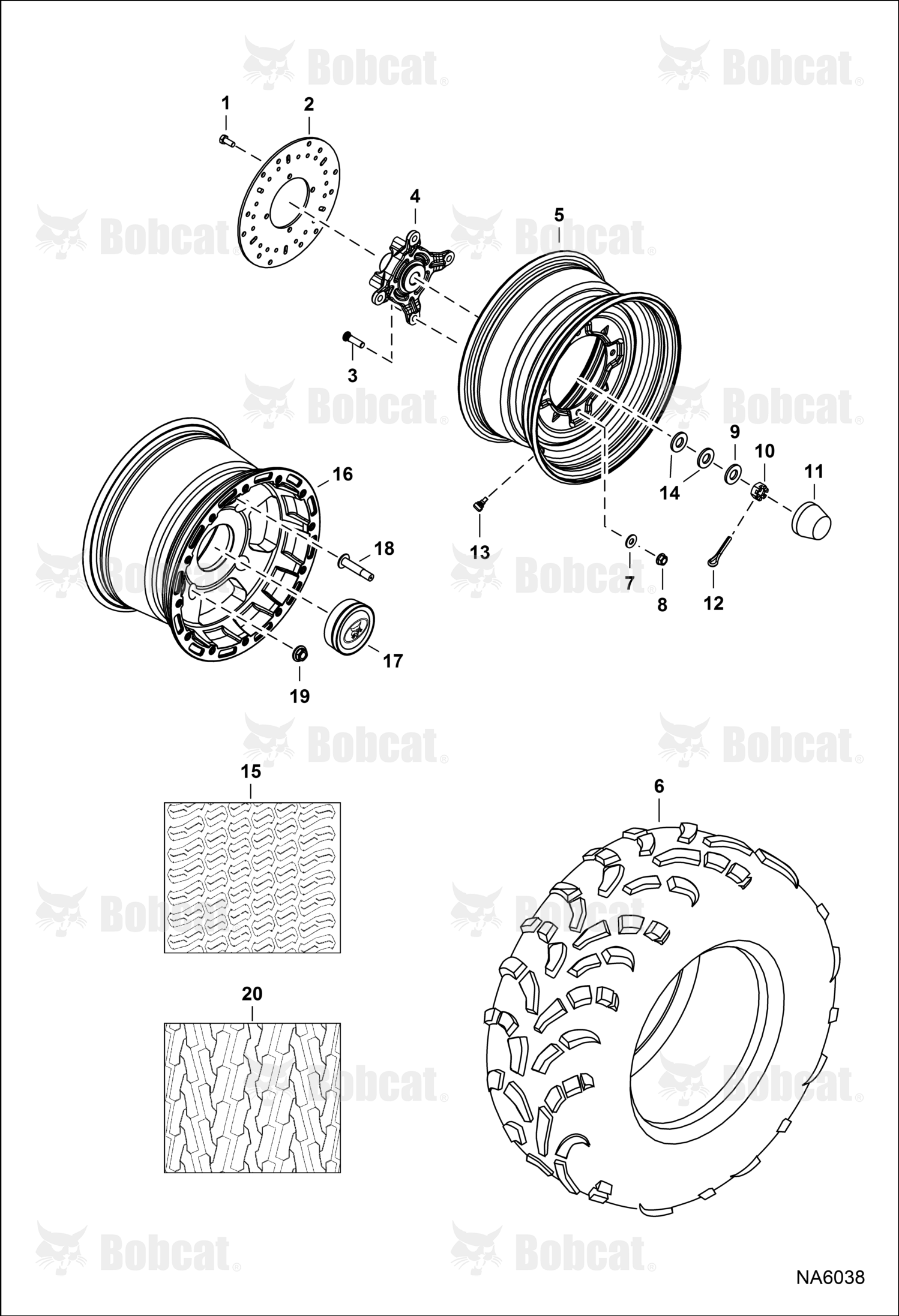 Wheel, Front Black