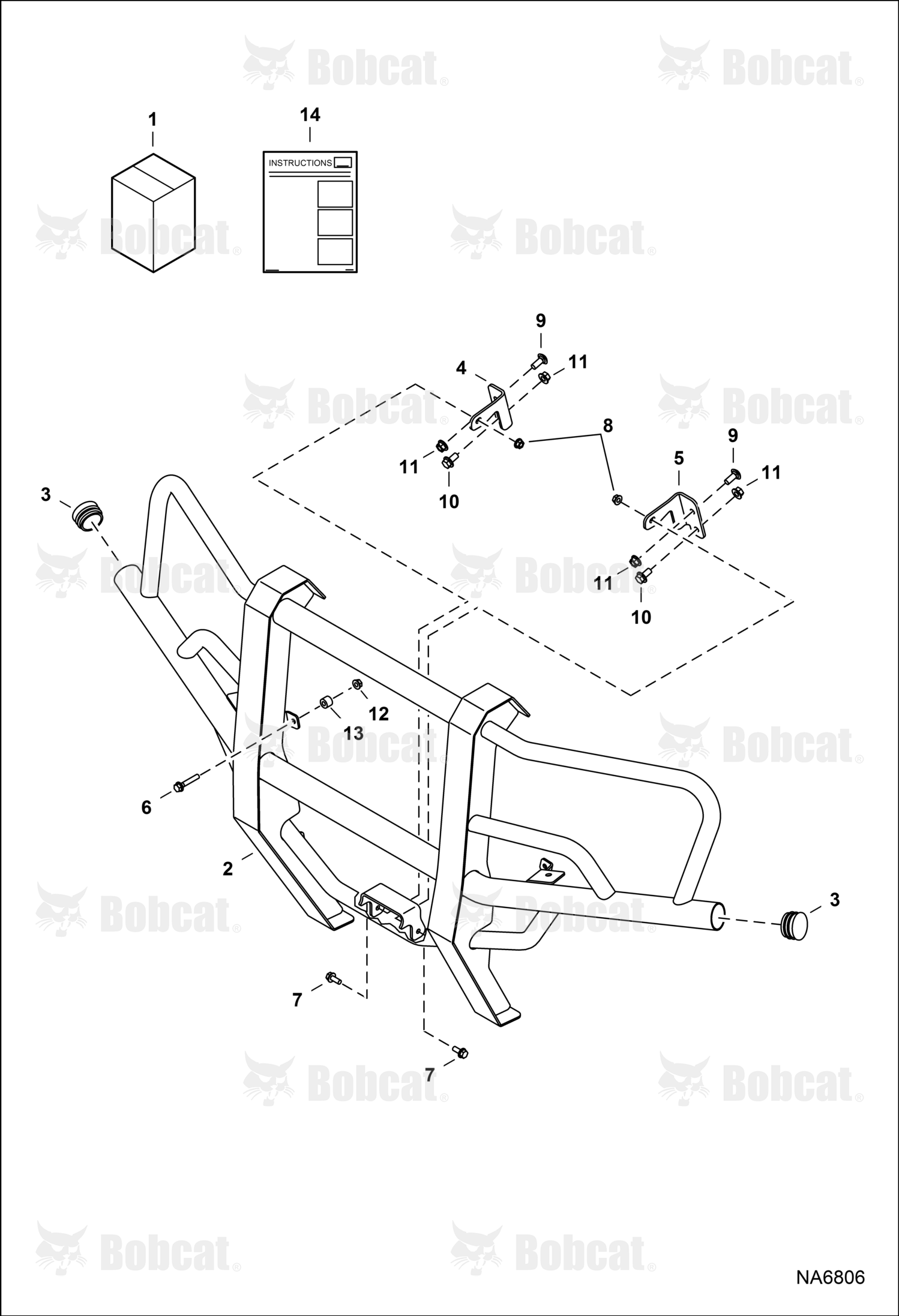 Bolt, Flange Blk
