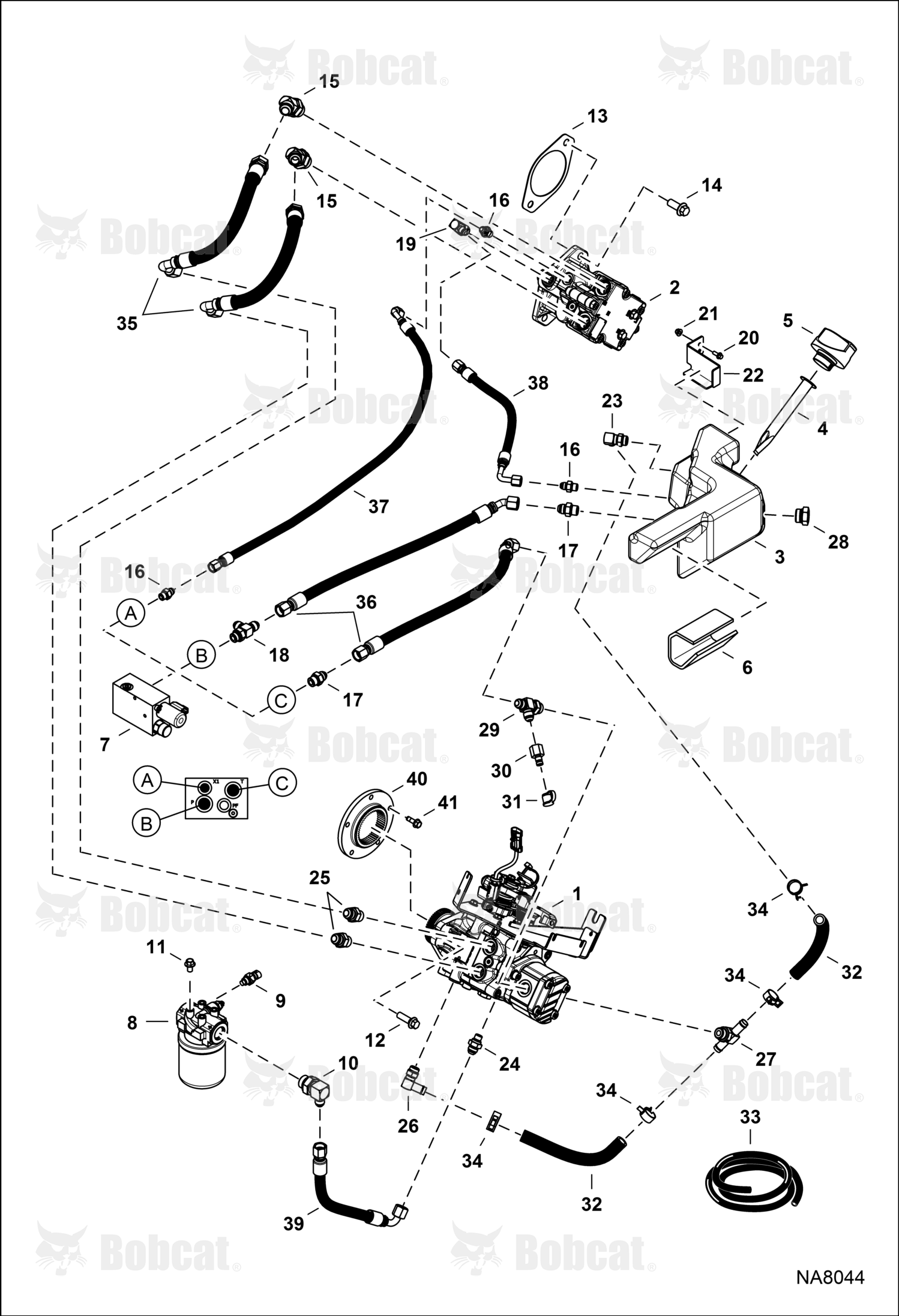 Ftg Hydraulic Elbow 90