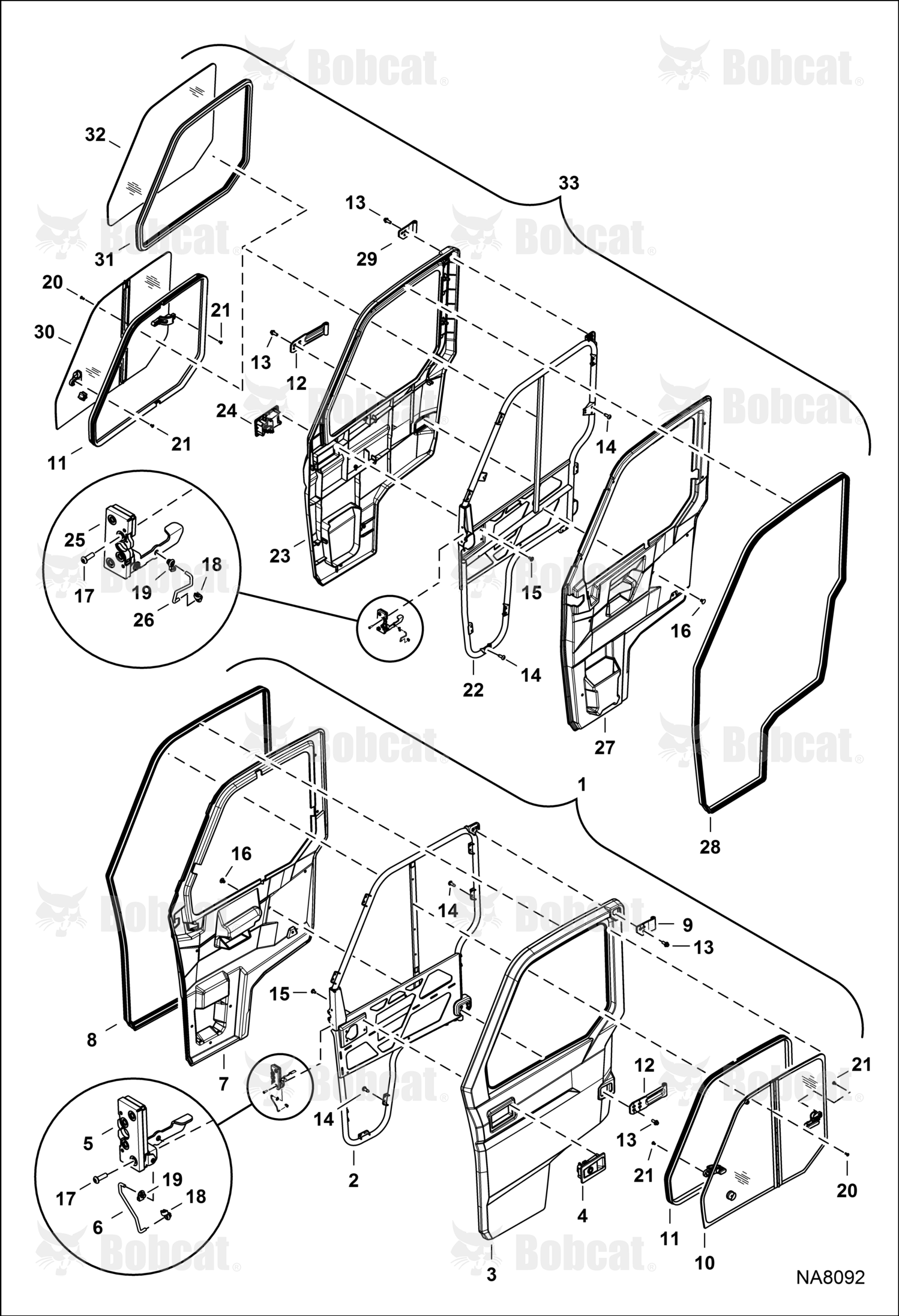 Window, Door Left Hand