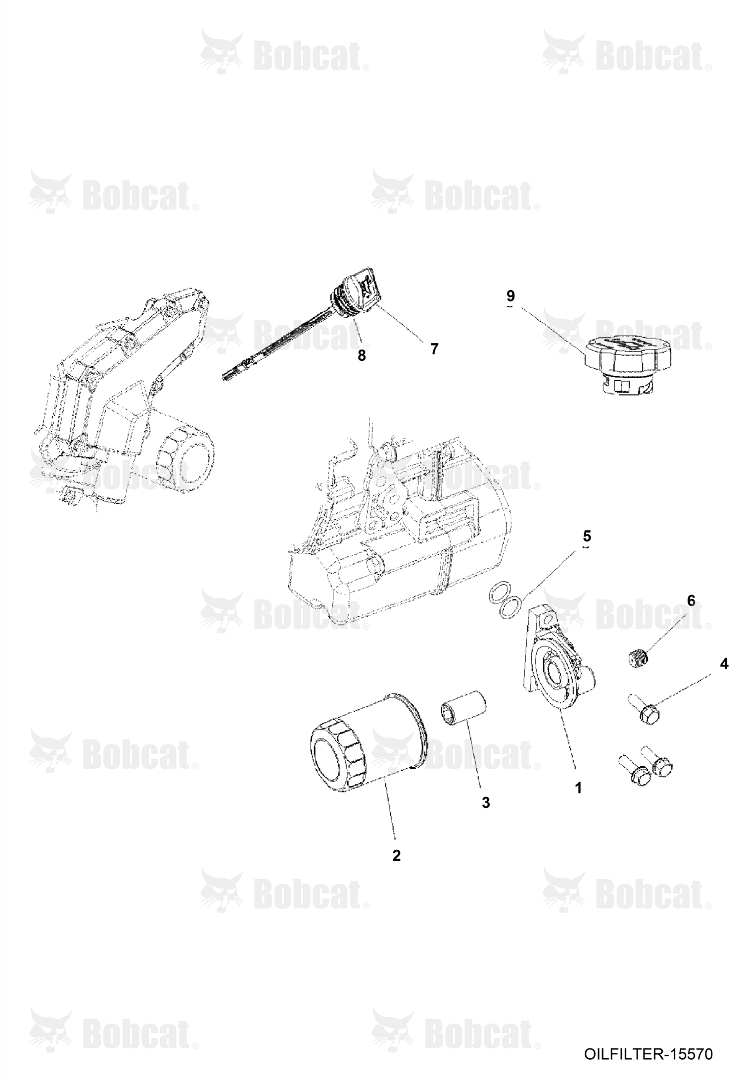 Adapter Filter Oil