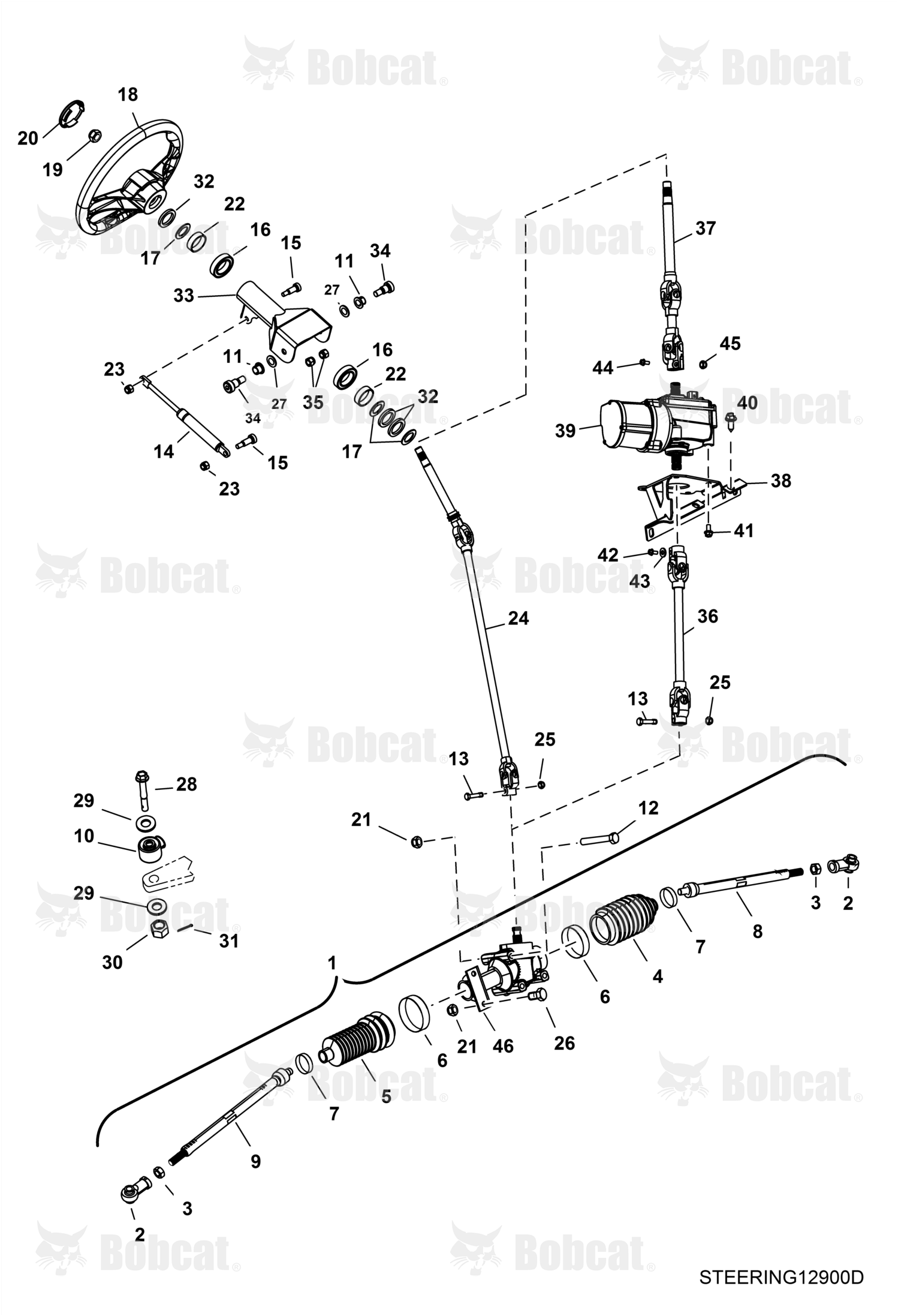 Actuator Steering Power