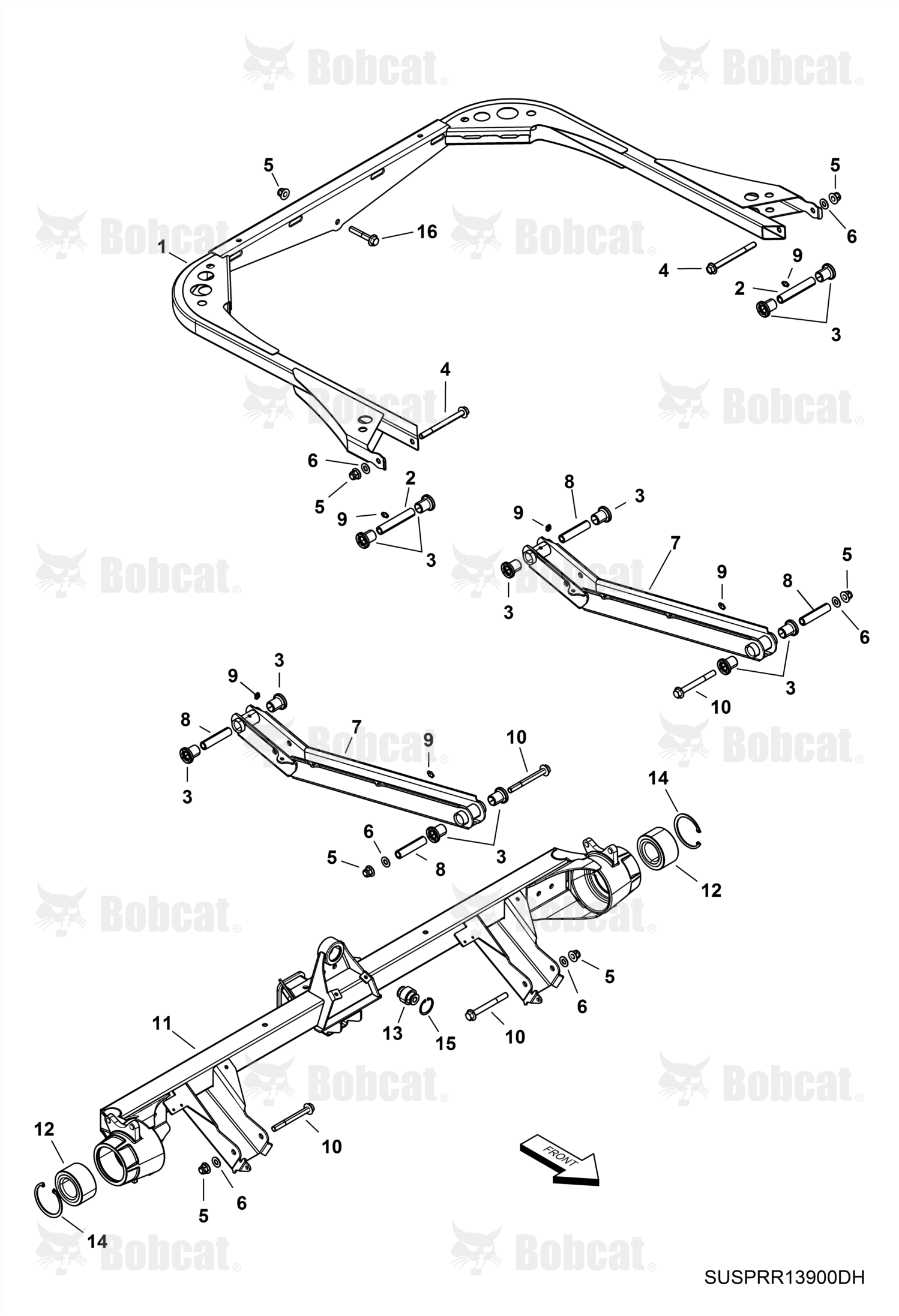 Axle, Rear