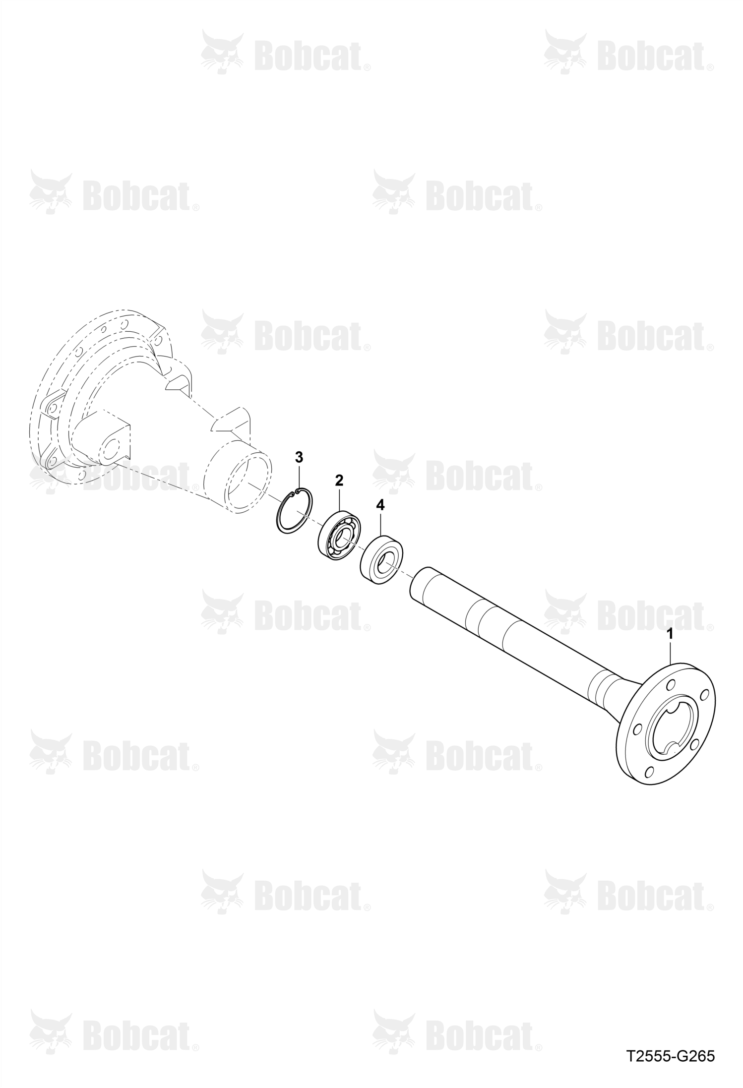 Axle Rear