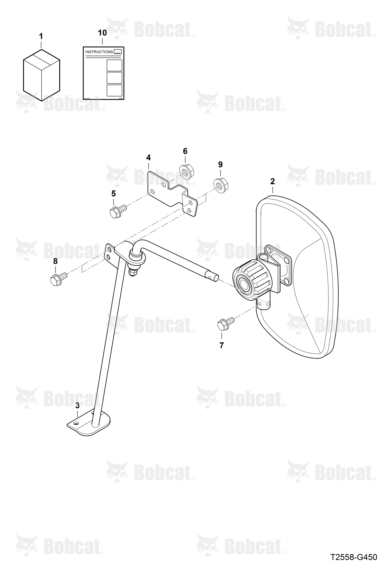 Bracket Mirror