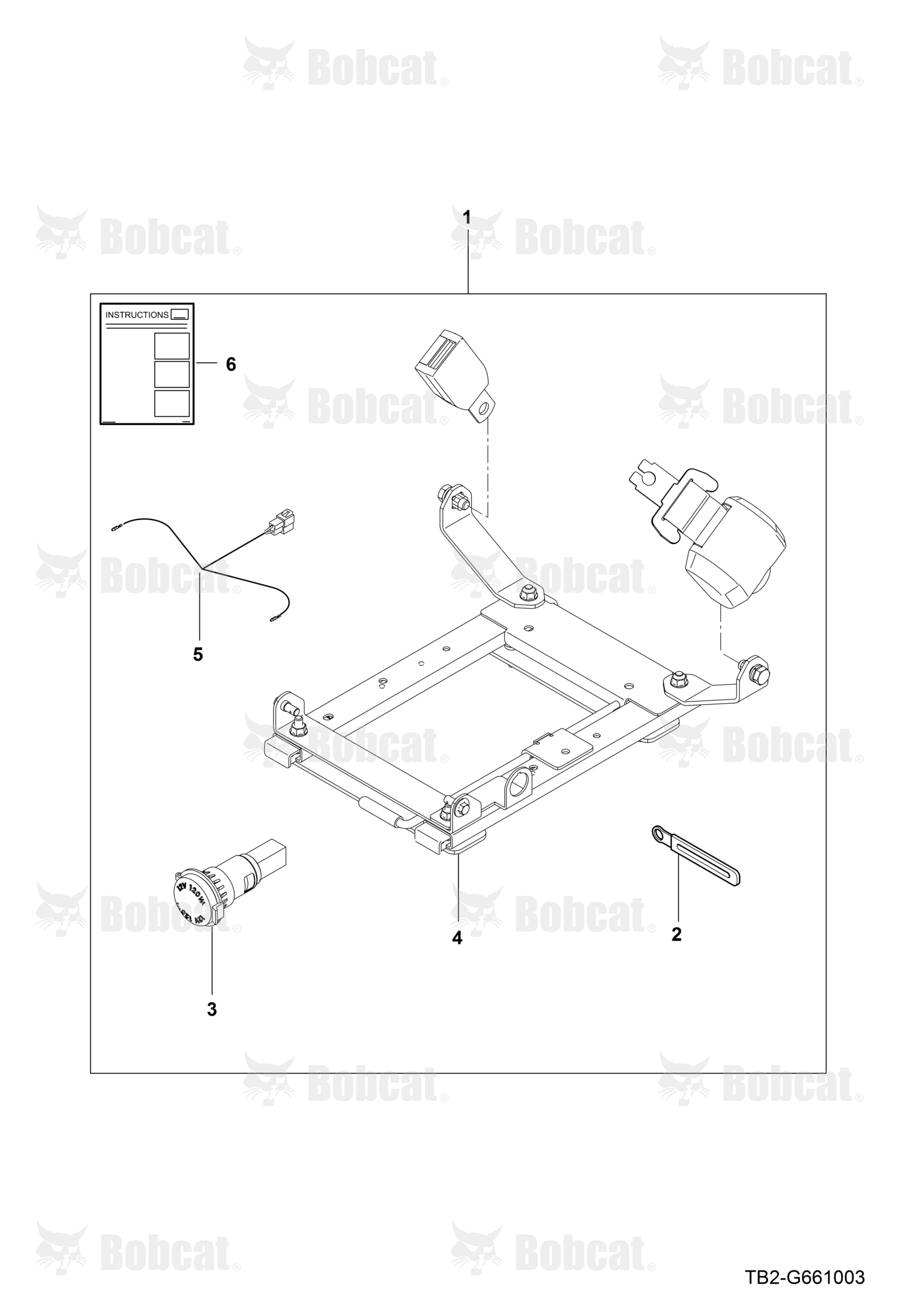 Plate Support Seat