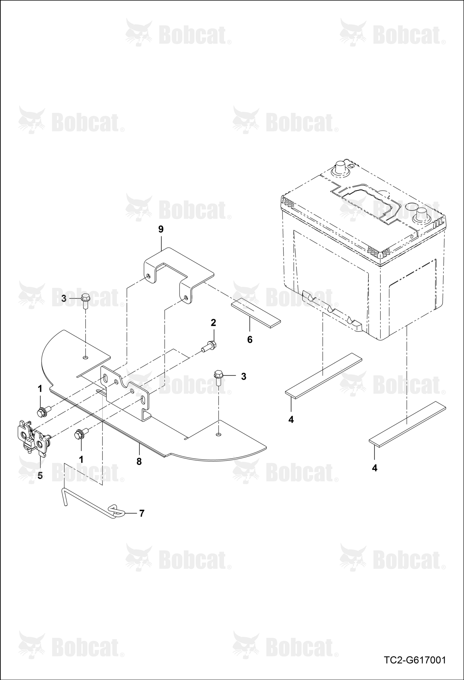 Battery Fixing Bracket