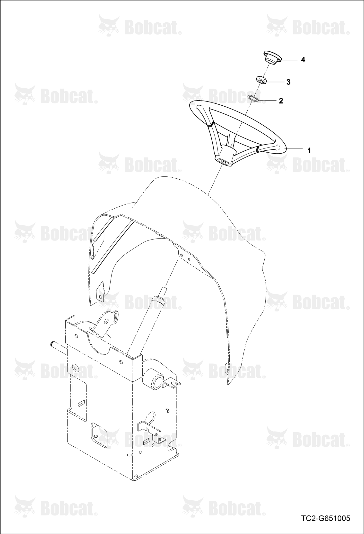 Wheel Steering Assembly