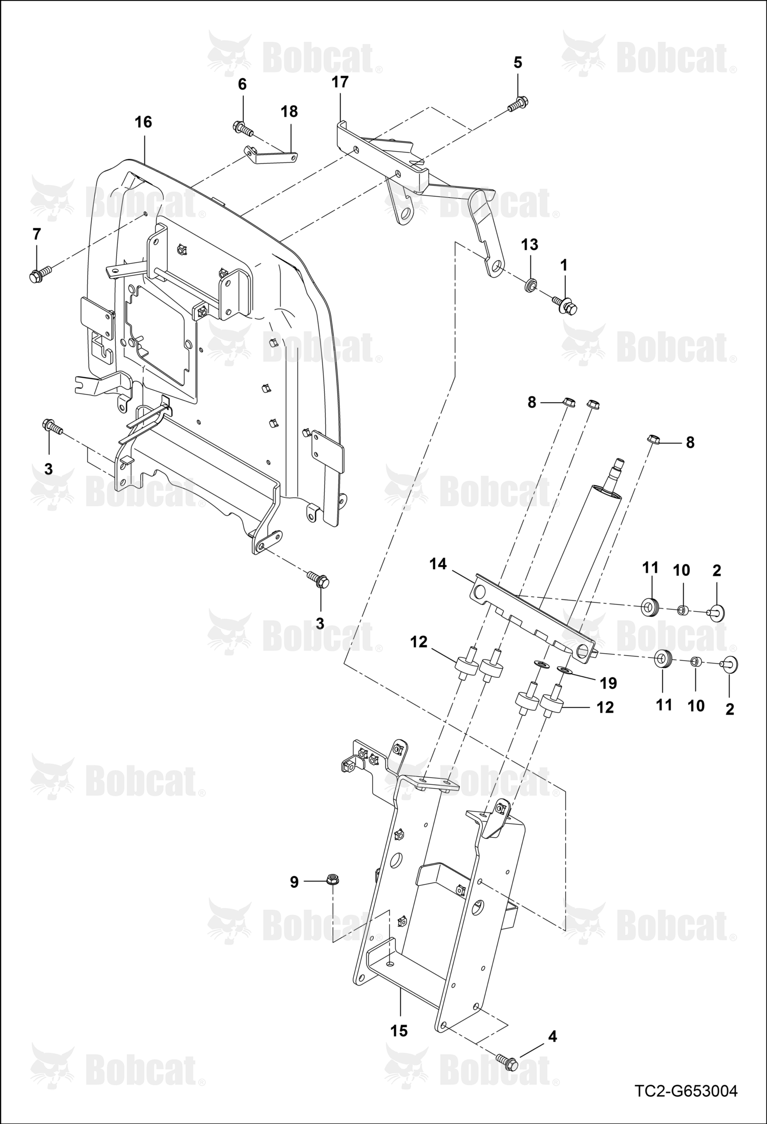 Bracket Connecting Plate W/A