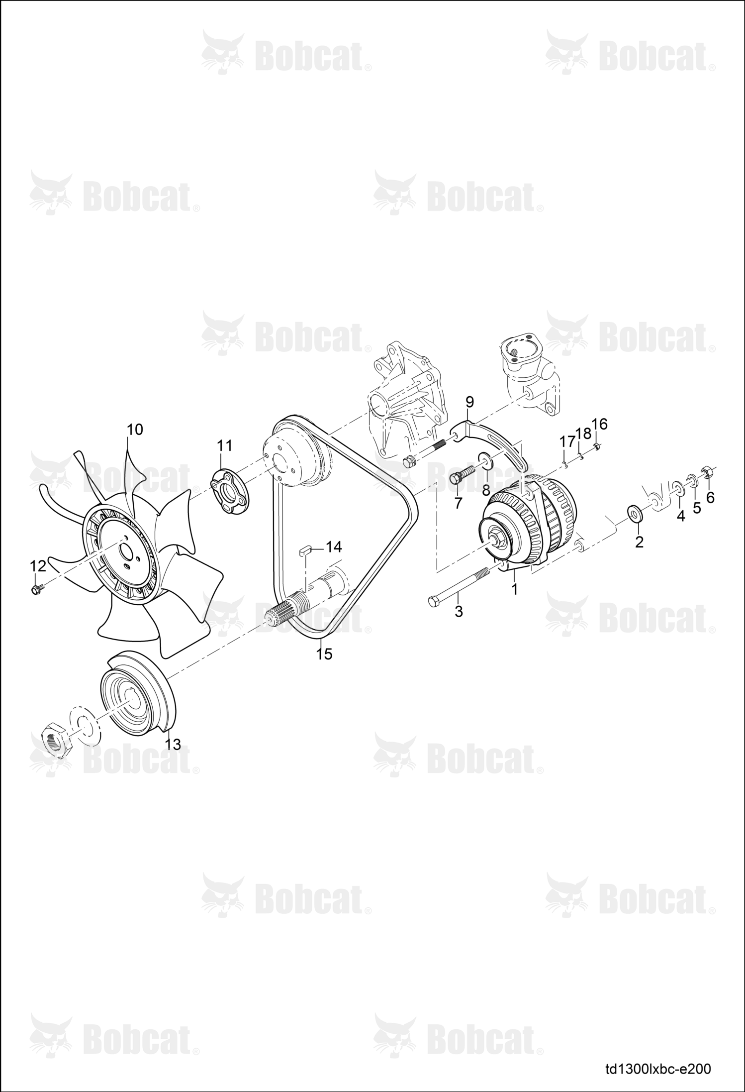 Bracket Alternator