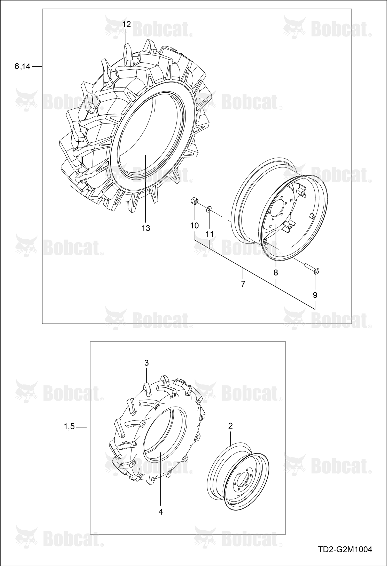 Wheel And Tire Assembly Left Hand
