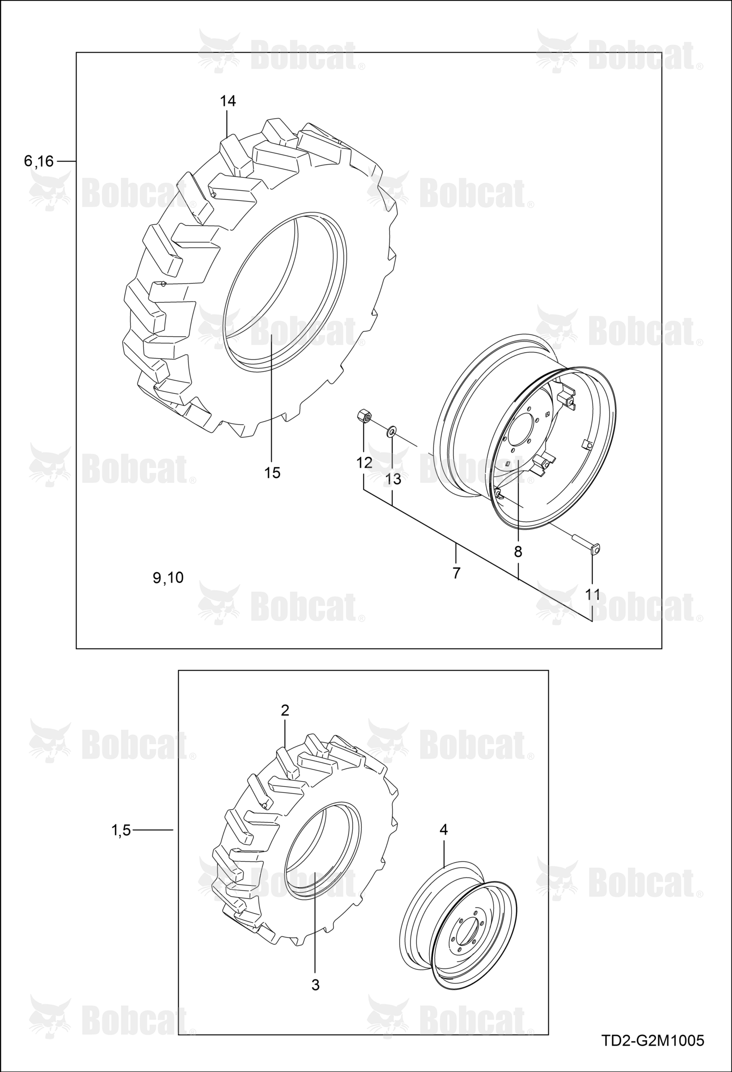 Wheel And Tire Assembly Left Hand