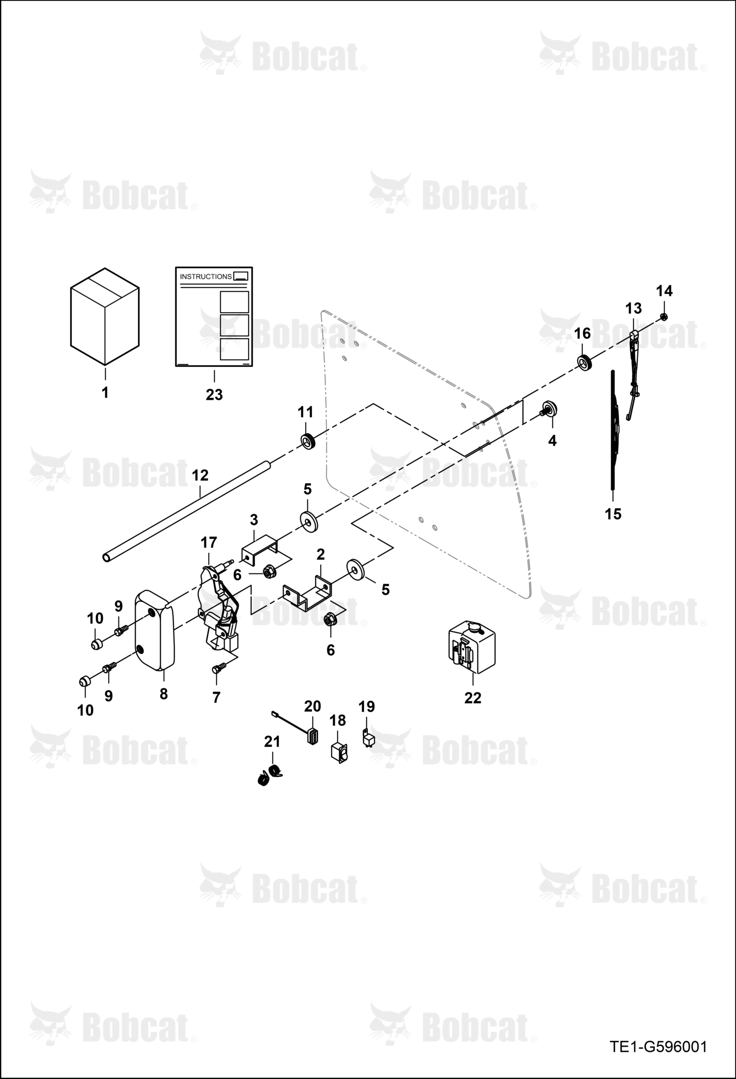 Blade Wiper Window