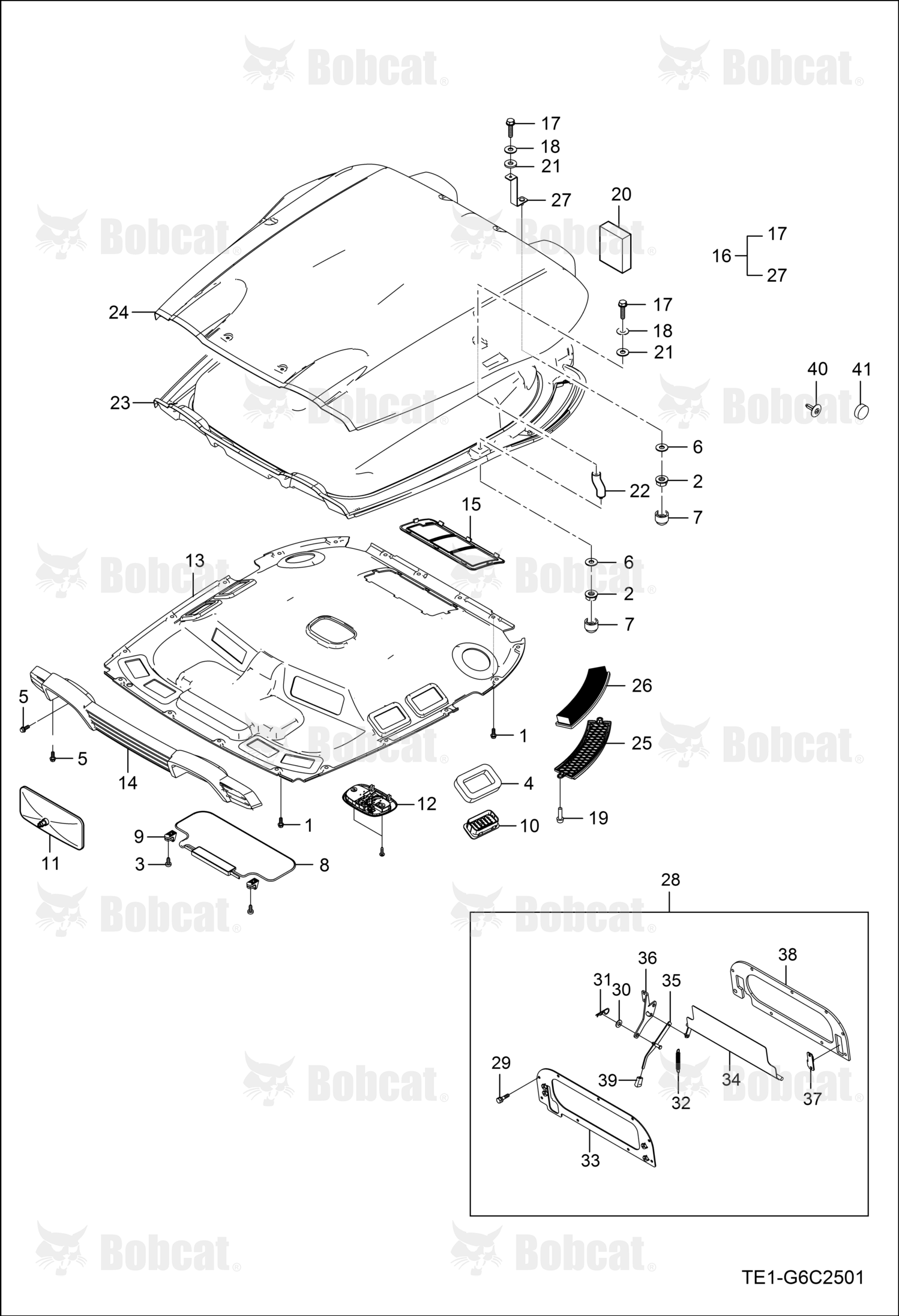 Assembly Roof Cab