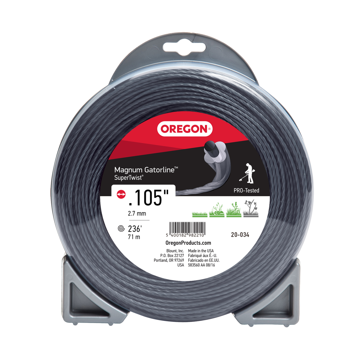 20-034 GATORLINE,MAGNUM SUPERTWIST .1