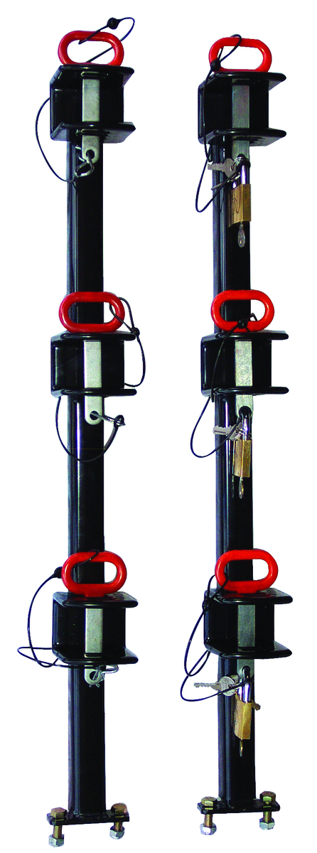 42-064 RACK,VINYL COATED FOR OPEN TRA