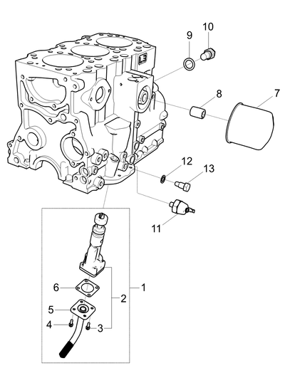Oil Pump Steering Assembly