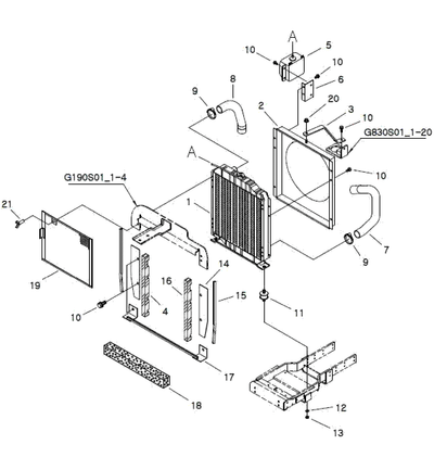 Sponge Radiator Air Seal