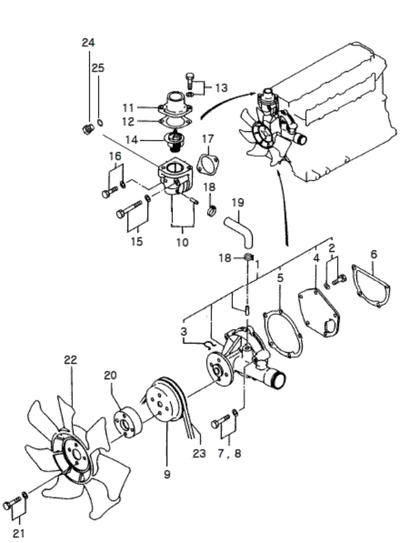 Water Pump Assembly