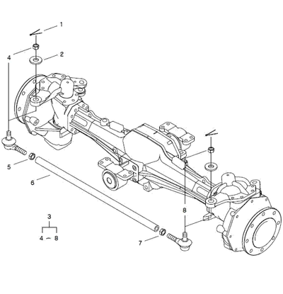 Tie Rod Assy G610