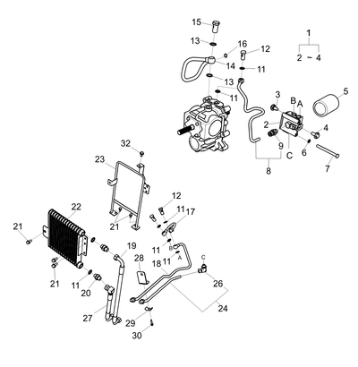 Pipe Assembly Cooler In