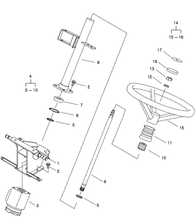 Wheel Steering Trg630